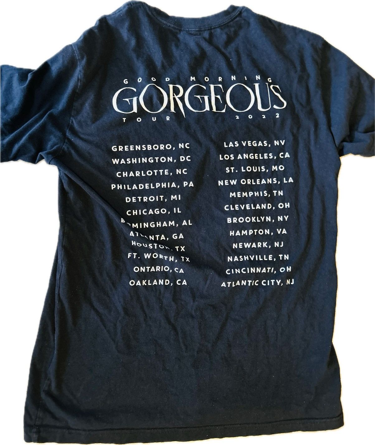 Band Tees × Vintage Mary J Blige Gorgeous Tour 2022 Size US M / EU 48-50 / 2 - 2 Thumbnail