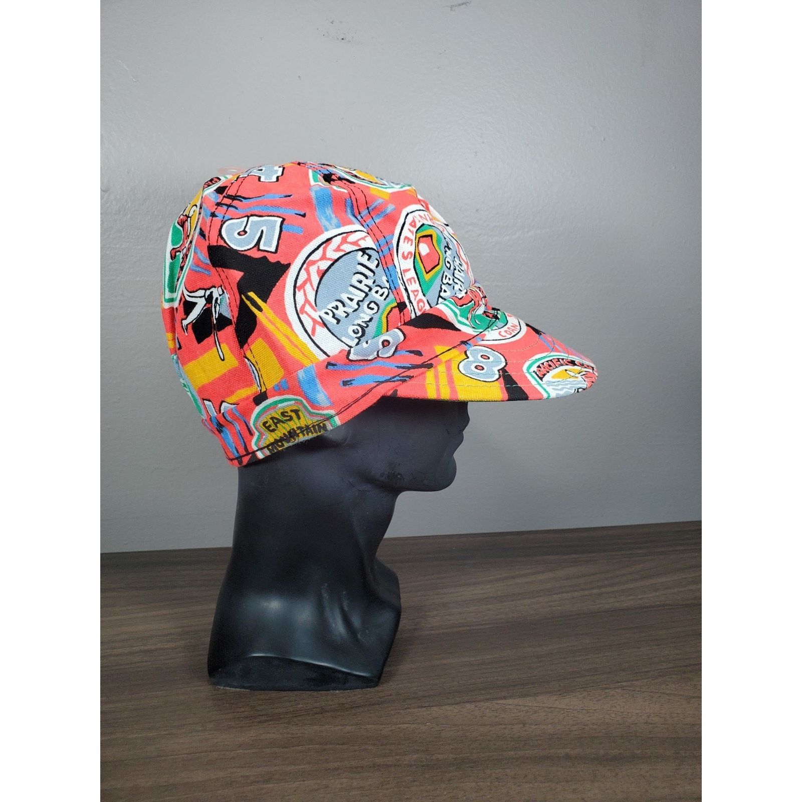 Stormy Kromer × Vintage Kromer Baseball All Over Print Fitted Railroad Hat Cap 7 1/8 Size ONE SIZE - 5 Thumbnail