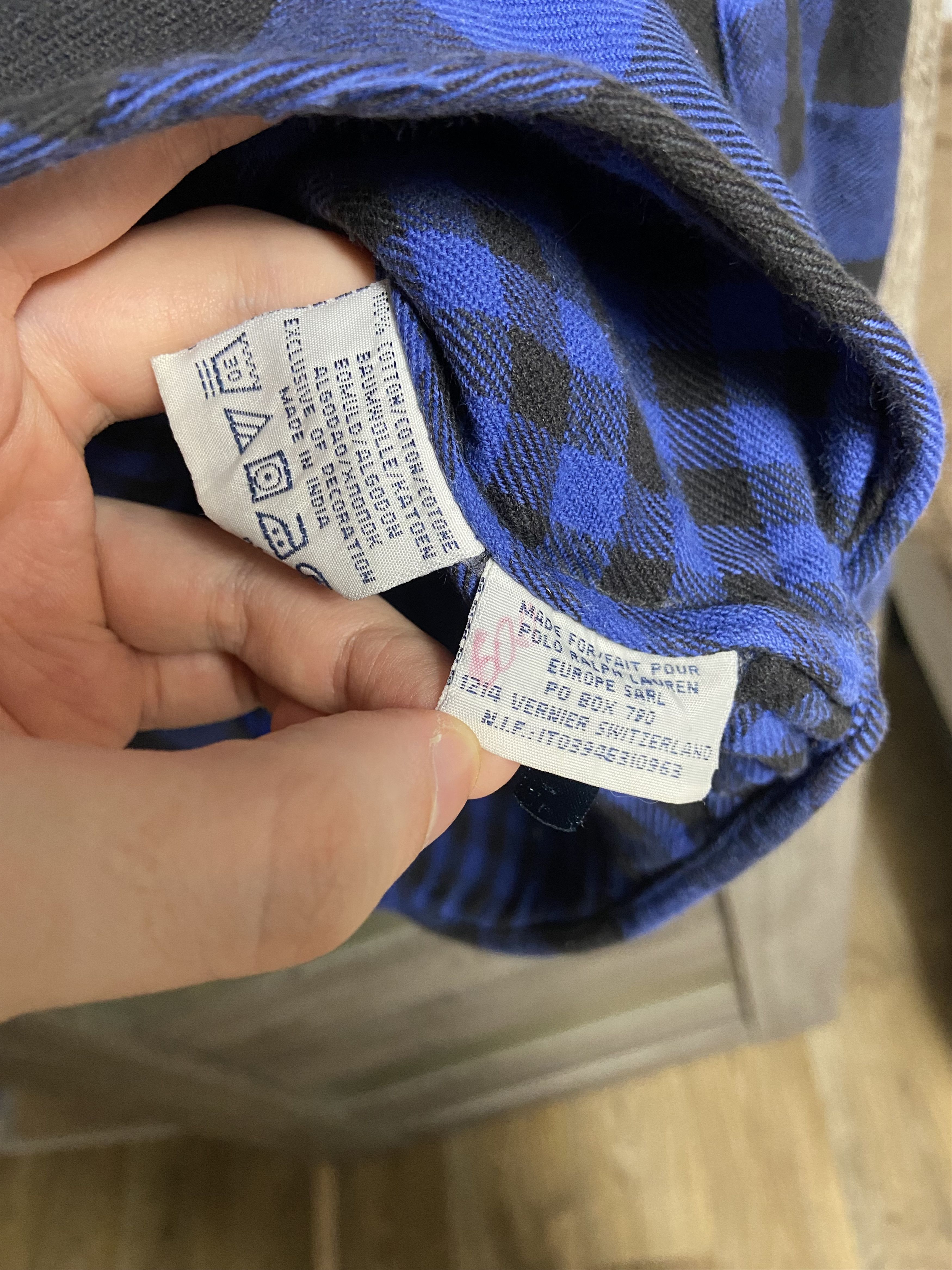 Polo Ralph Lauren Polo Ralph Lauren HEAVYWEIGHT Flannel Shirt Buffalo Size US L / EU 52-54 / 3 - 7 Thumbnail
