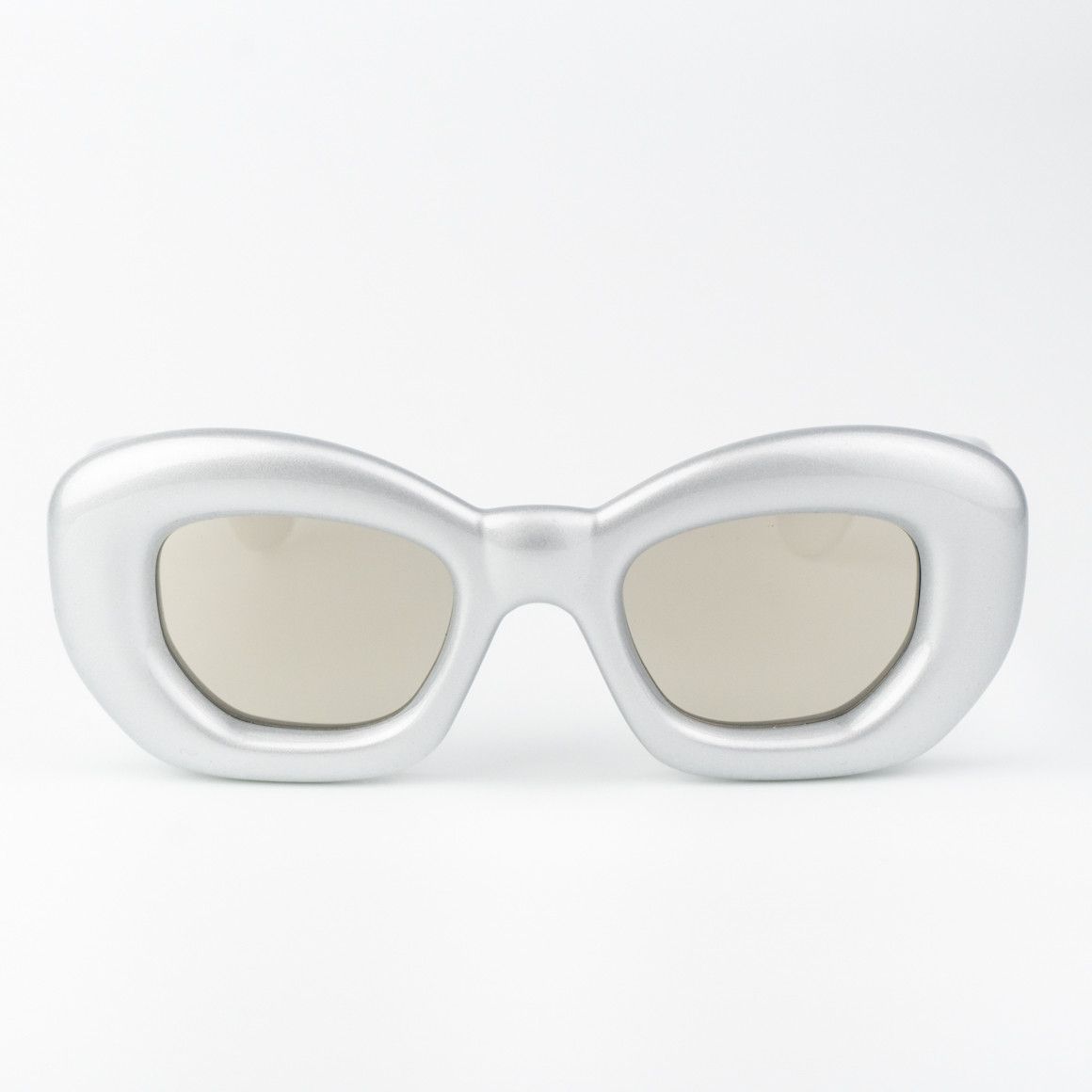 Loewe Loewe Women Sunglasses LW40117I 20C Silver Grey Mirror NEW Size ONE SIZE - 2 Thumbnail