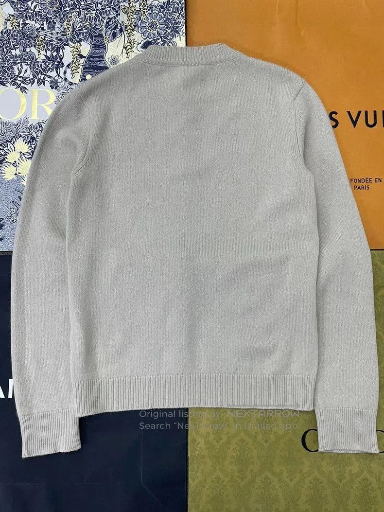 Hermes Hermes Beige Colorblock Cashmere Sweater. Size US M / EU 48-50 / 2 - 2 Thumbnail