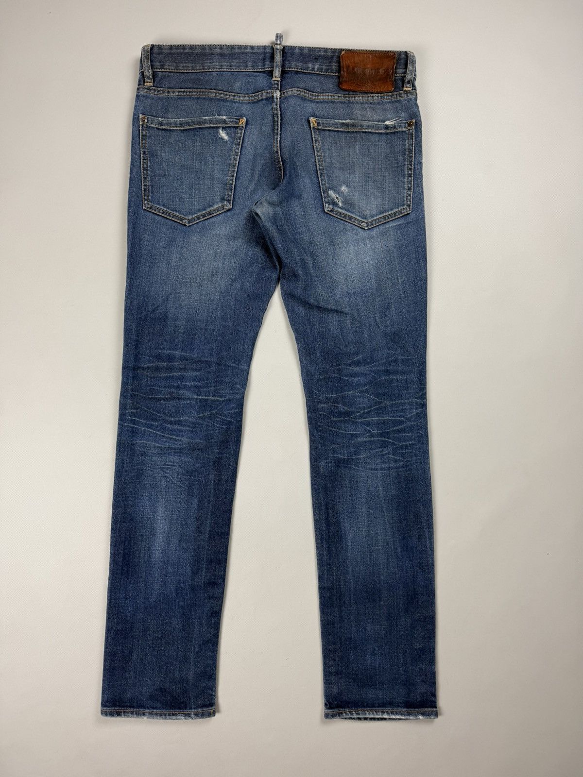 Dsquared2 Dsquared Men’s Distressed Denim Jeans Size 48 / M Size US 32 / EU 48 - 15 Thumbnail