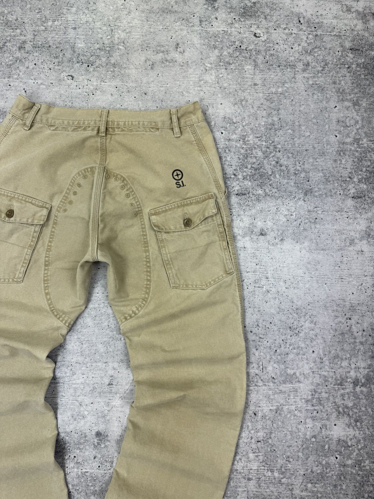 Stone Island Stone Island Denims Big Logo Cargo Pants Trousers Jeans W32 Size US 32 / EU 48 - 23 Thumbnail