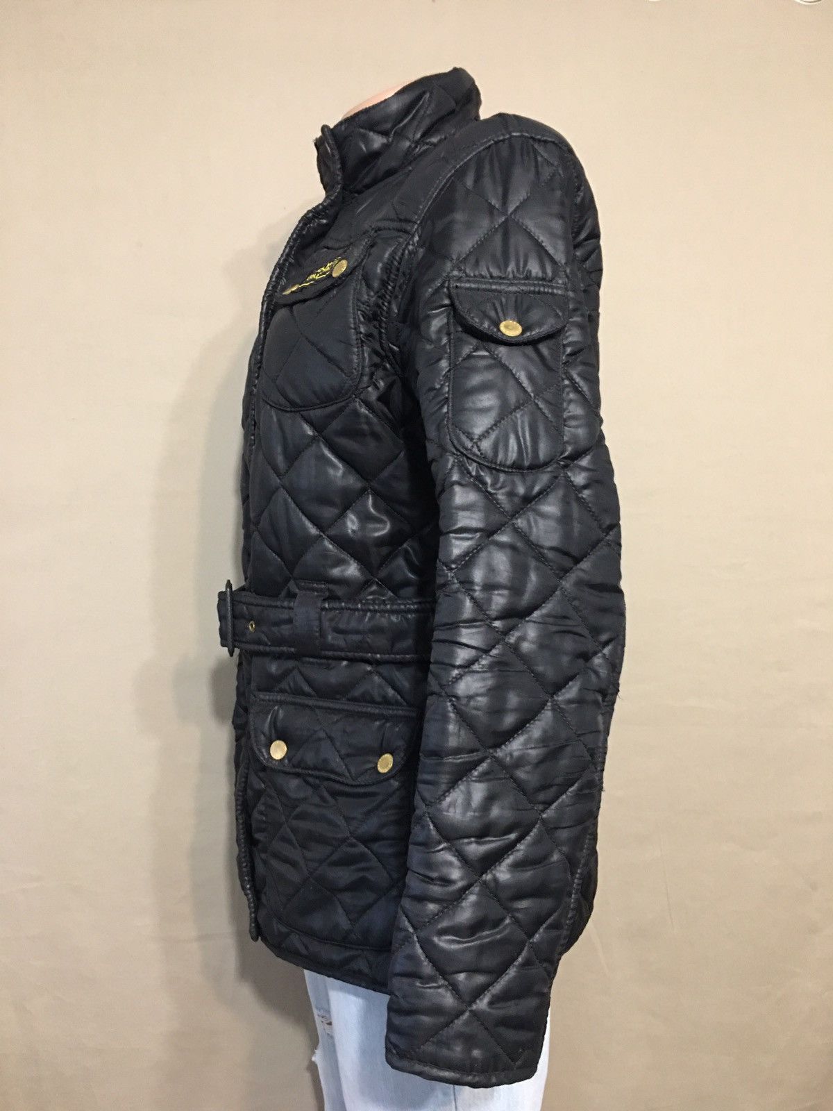 Barbour BARBOUR International Black Womens Jacket Coat UK 14 Size L / US 10 / IT 46 - 2 Thumbnail