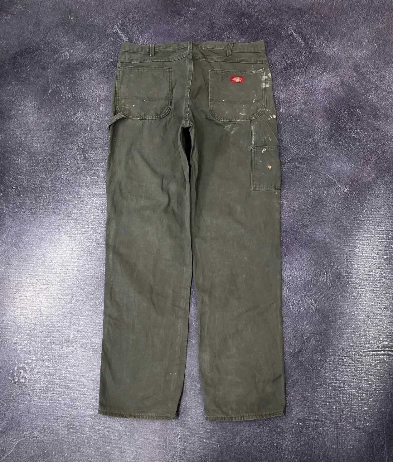 Dickies Vintage Dickies Painted American Work Hype Baggy Pants Size US 38 / EU 54 - 1 Thumbnail