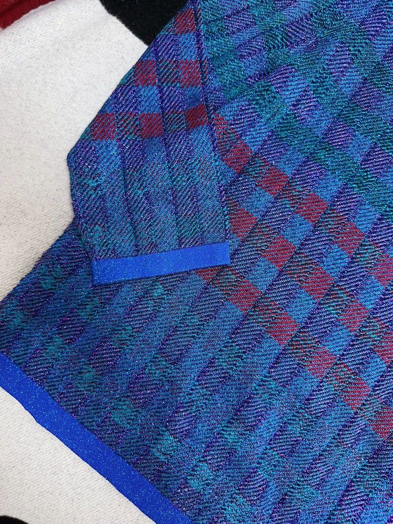 Chanel Chanel Blue mixed color braided V-neck long sleeves Size XS / US 0-2 / IT 36-38 - 4 Thumbnail