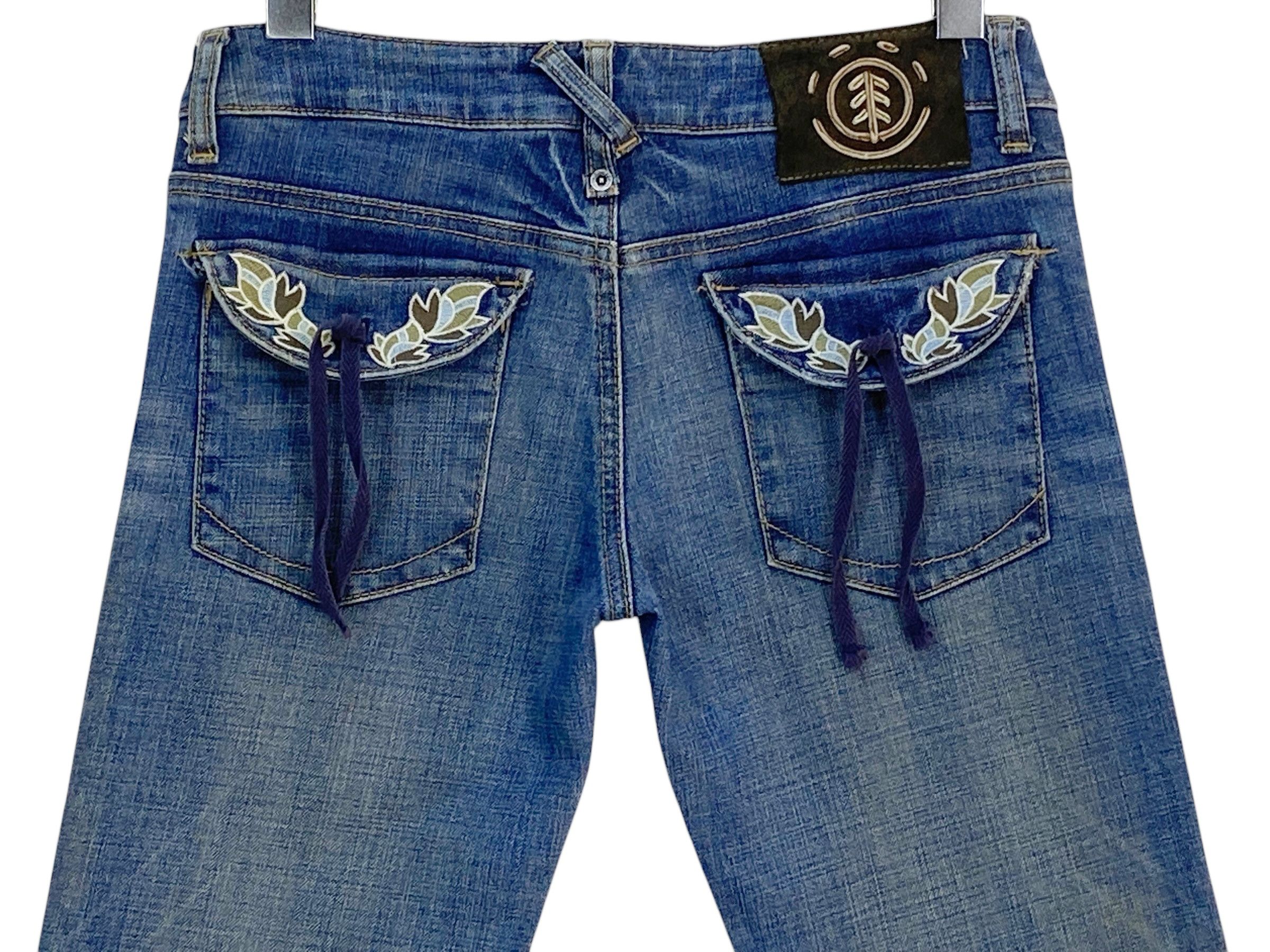 Other Element Bootcut Jeans Beads Stud Embellished Flare Pants Size 27" / US 4 / IT 40 - 5 Thumbnail
