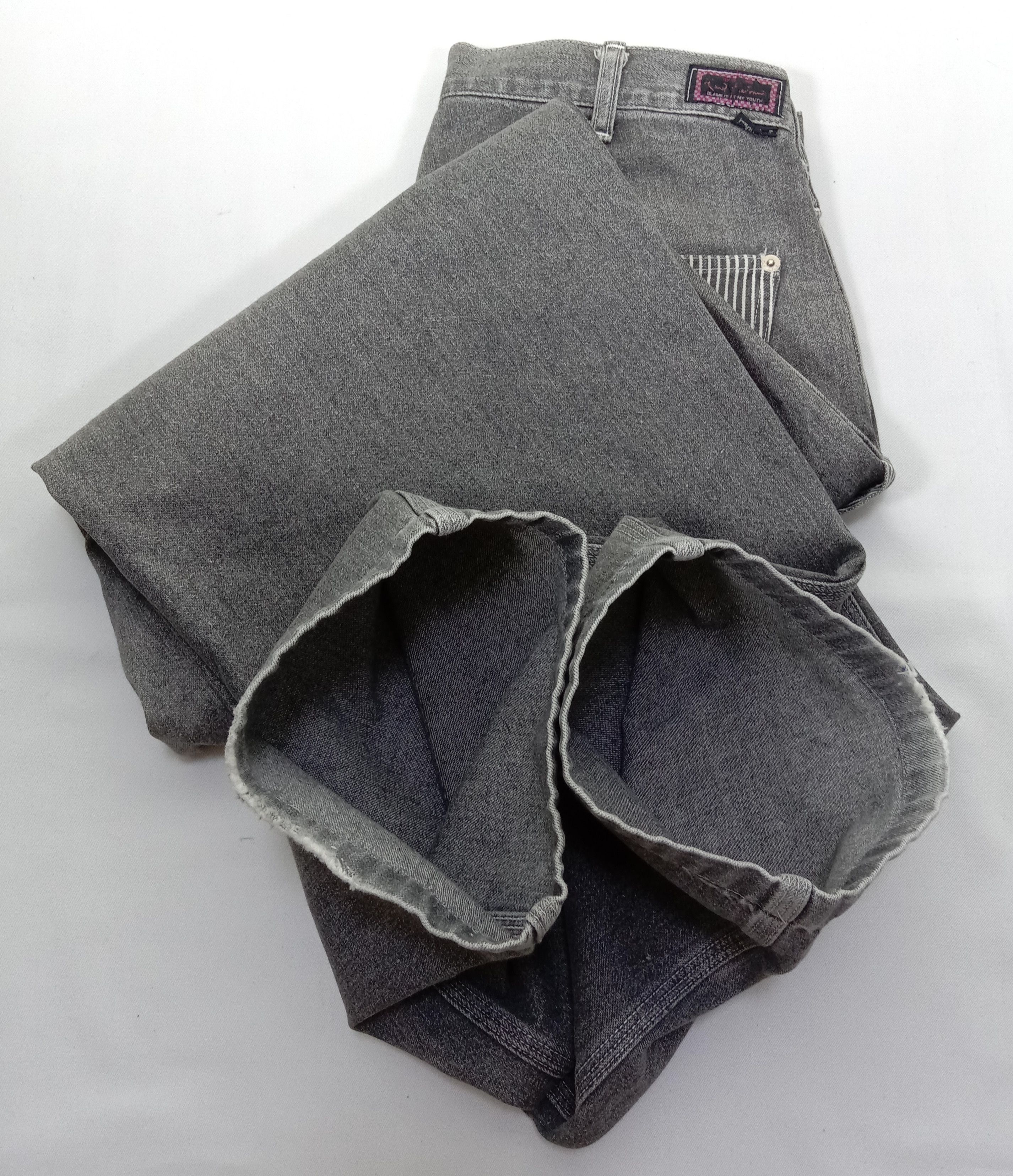 Japanese Brand Baggy Jeans Karl Helmut Double Knee Carpenter Wide Denim Size US 30 / EU 46 - 19 Thumbnail
