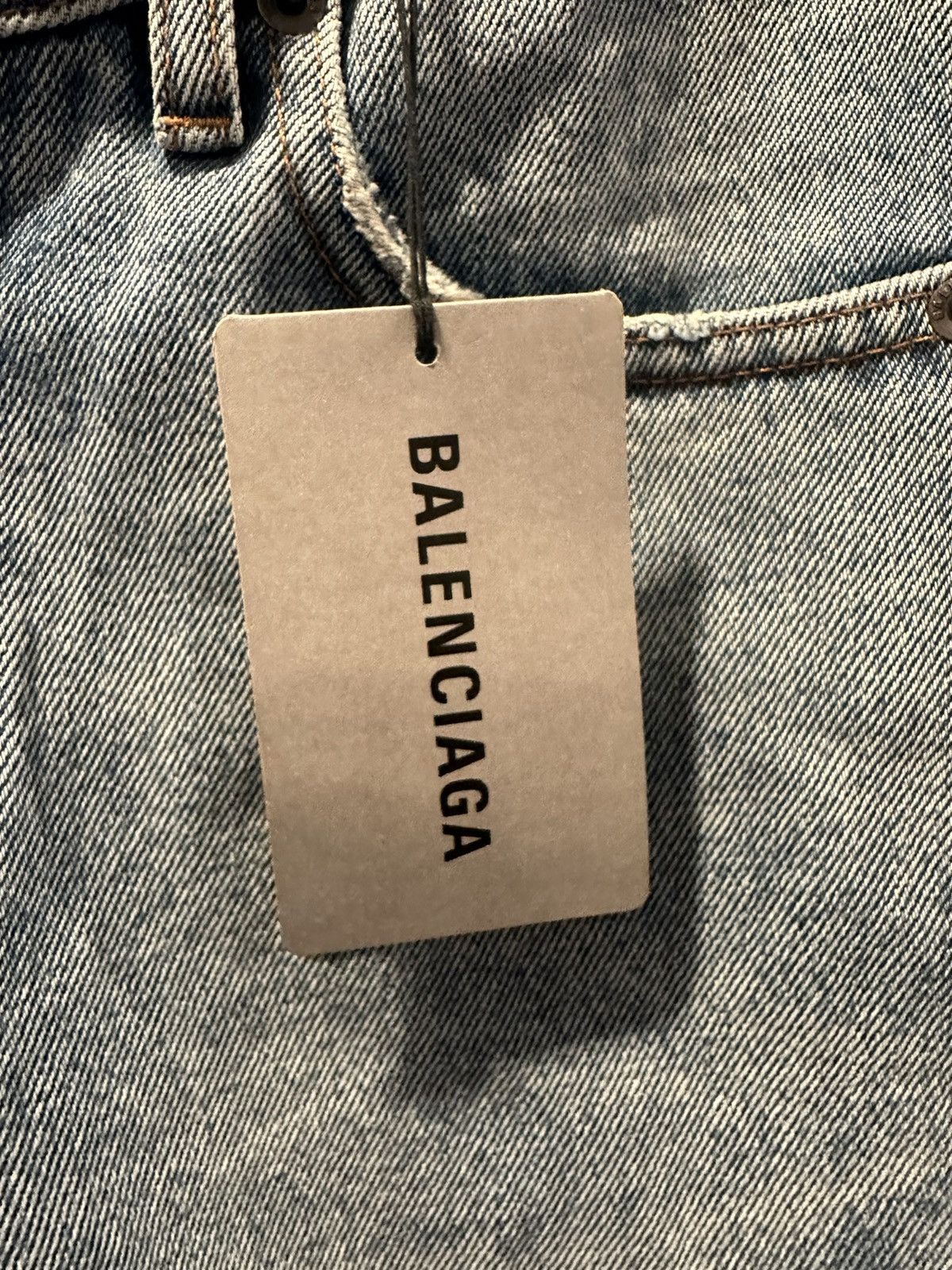 Balenciaga Balenciaga Light Wash jeans Size US 27 - 4 Thumbnail