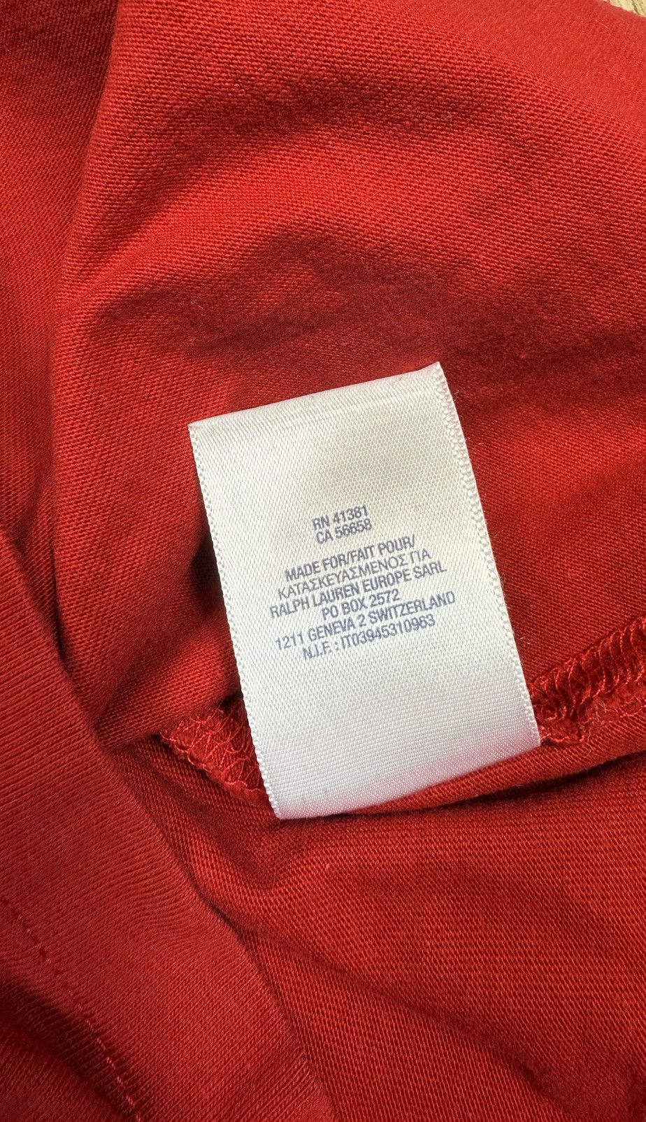 Polo Ralph Lauren Red Polo Ralph Lauren S 36 longsleeve Size US S / EU 44-46 / 1 - 13 Thumbnail