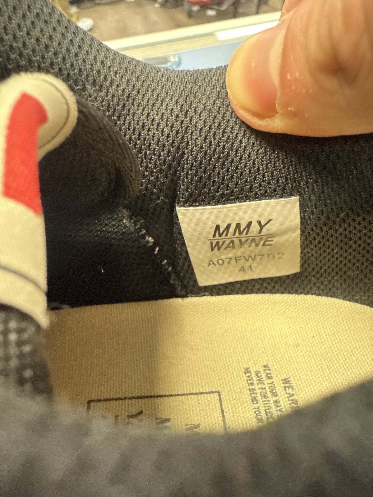 Maison MIHARA YASUHIRO Mmy Wayne low black 41 8 Size US 8 / EU 41 - 3 Thumbnail