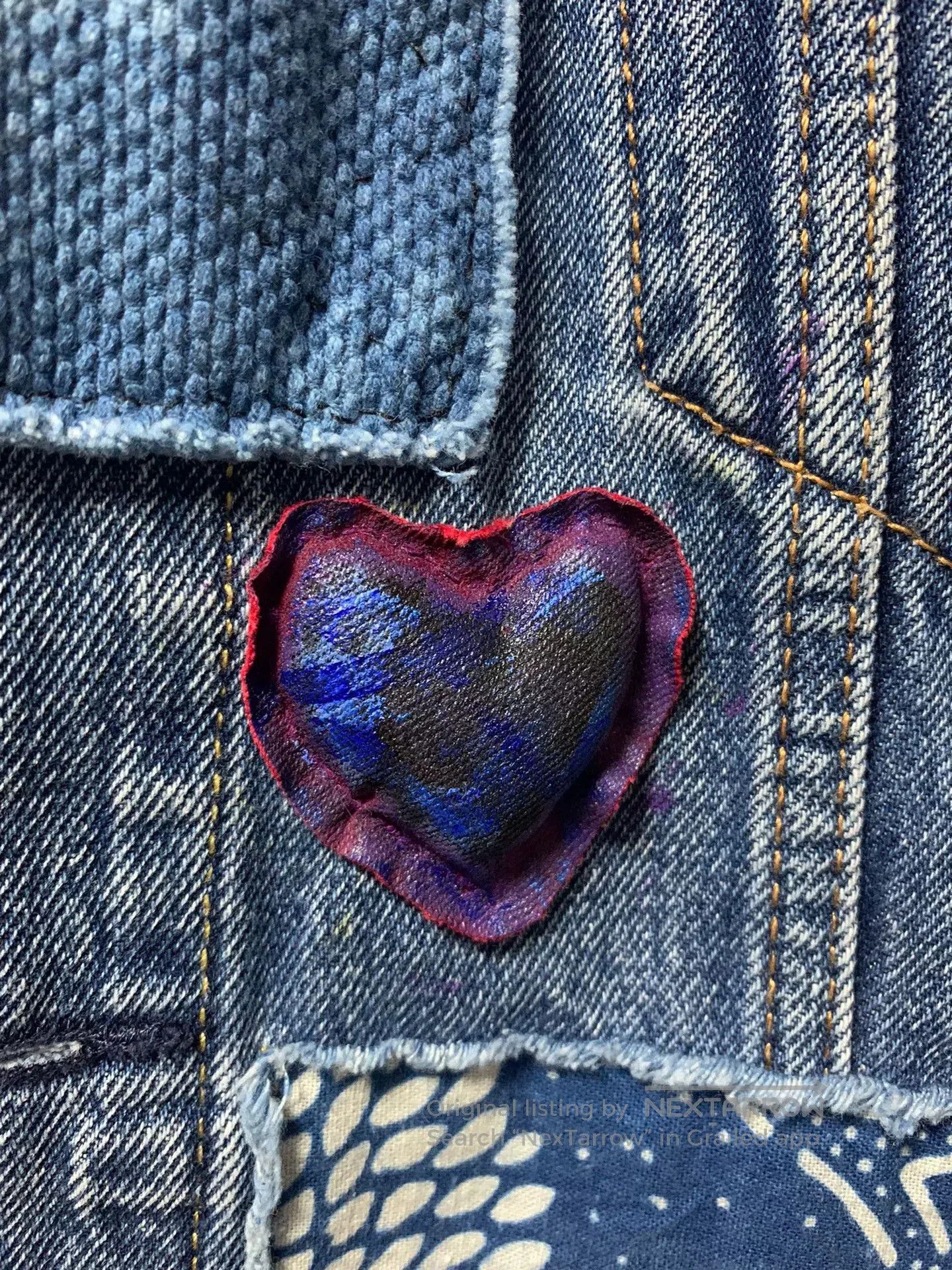 Levi's Vintage Clothing CGJoey Remake Boro Patch Denim Jacket. Size US M / EU 48-50 / 2 - 4 Thumbnail
