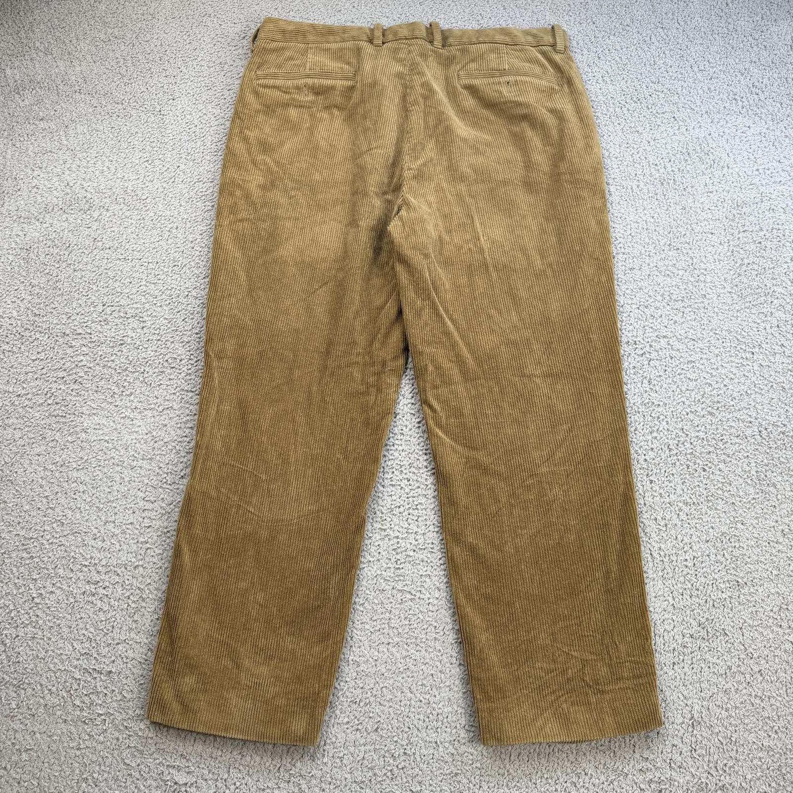 Brooks Brothers Brooks Brothers Corduroy Pants Mens 36x32 Tan Classic Size US 36 / EU 52 - 2 Thumbnail