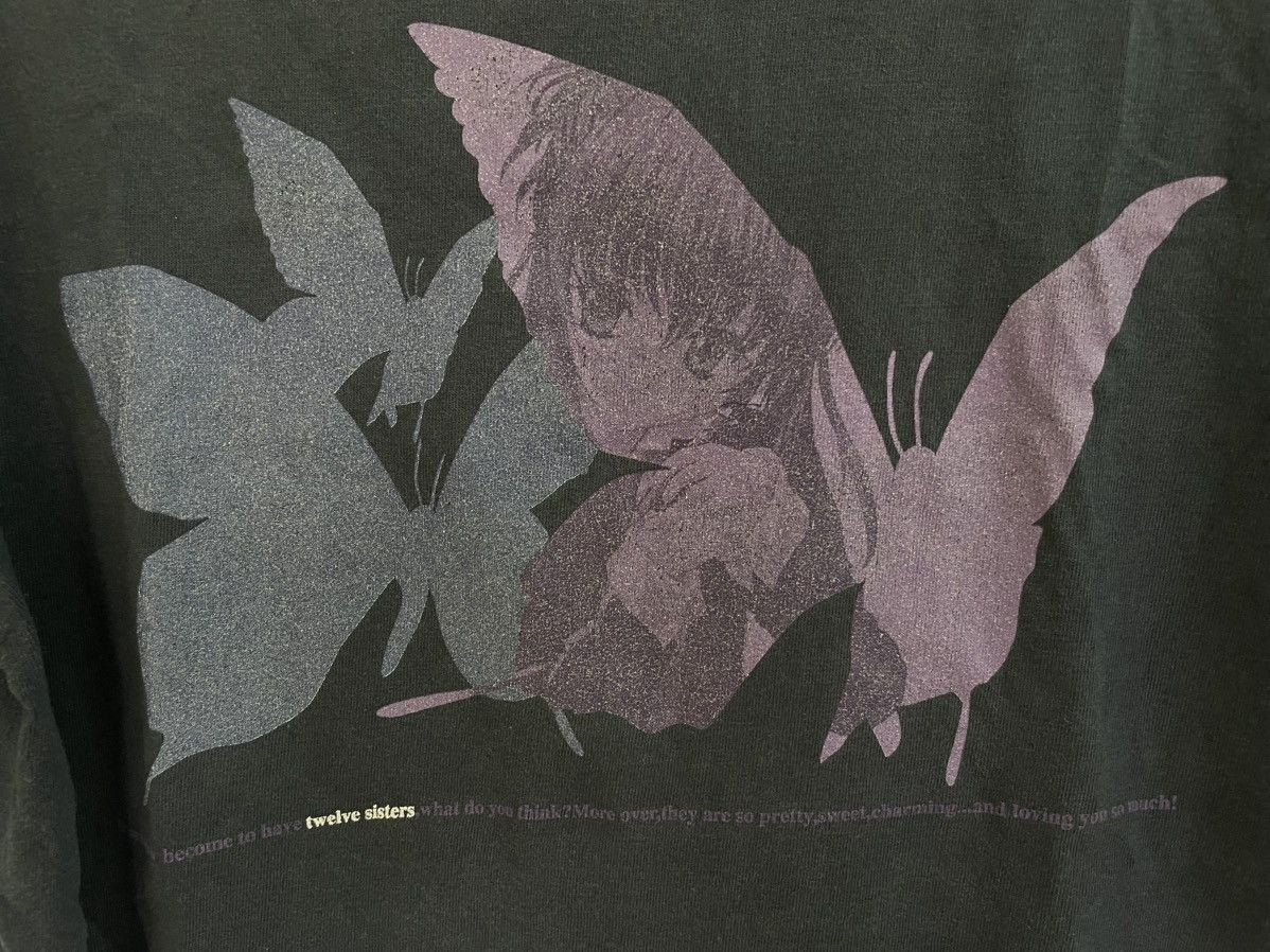 Japanese Brand Vintage twelve sisters Japanese Anime Cospa t shirt Size US L / EU 52-54 / 3 - 4 Thumbnail