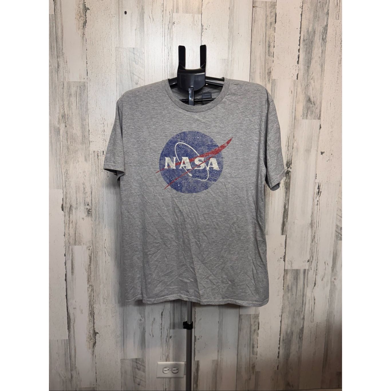 Other NASA Logo Gray Graphic T-Shirt | Space Program Tee – Size XL Size US XL / EU 56 / 4 - 2 Thumbnail