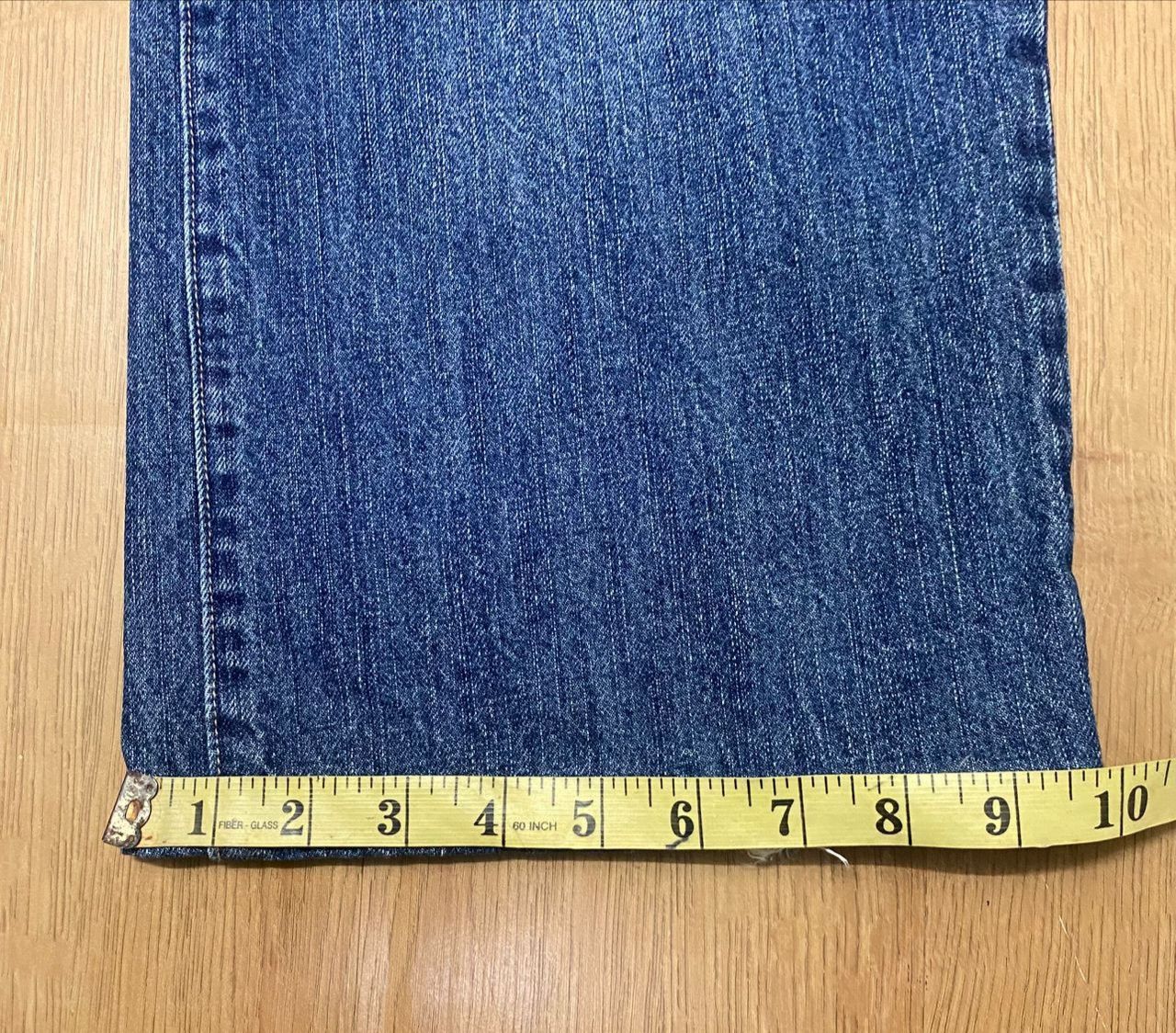 If Six Was Nine Vintage Ezy Distressed Denim Size US 34 / EU 50 - 8 Thumbnail