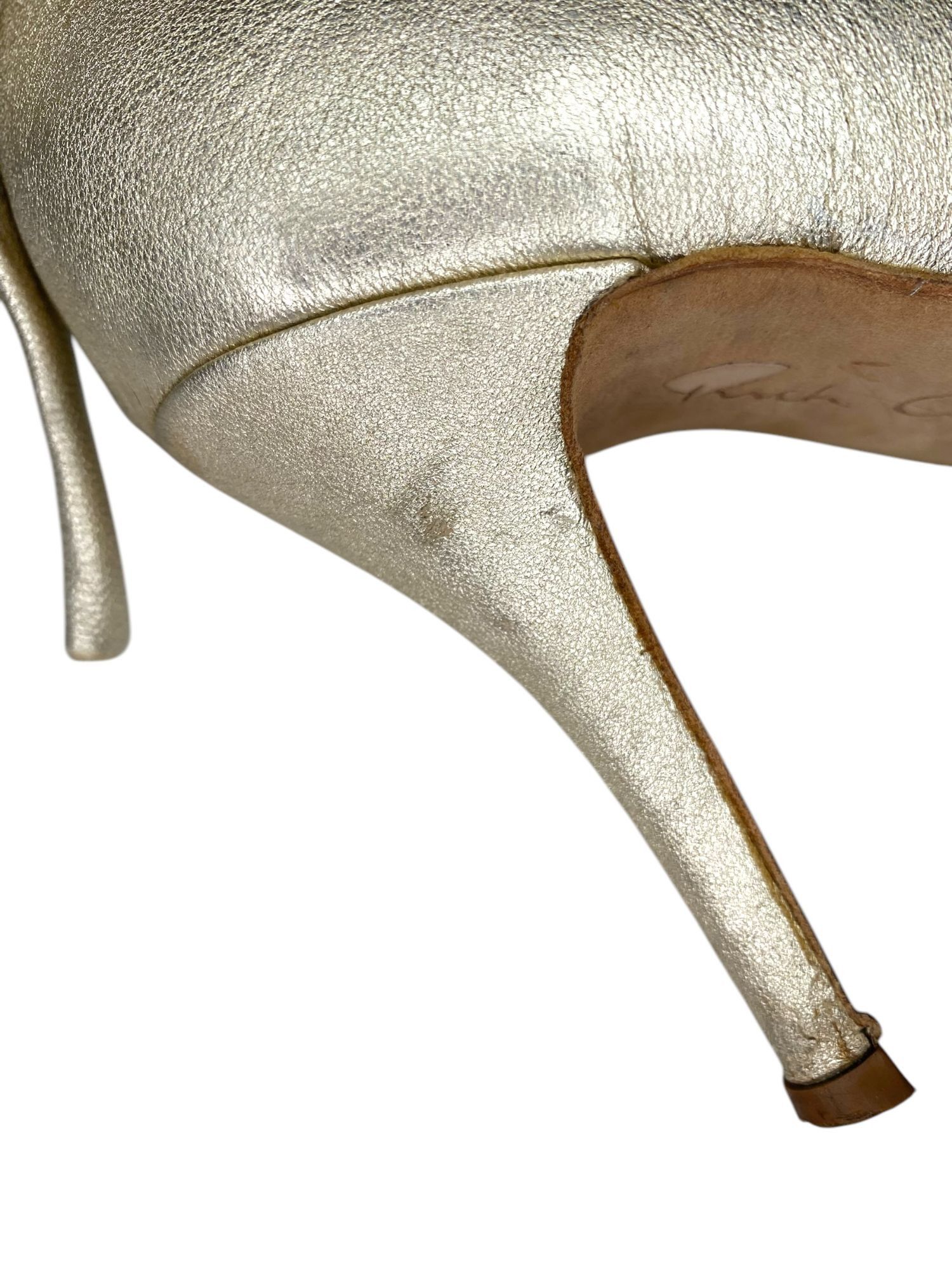 Rick Owens Rick Owens FW06 Runway 'Dustulator' Glitter Heels Size US 7 / IT 37 - 10 Thumbnail