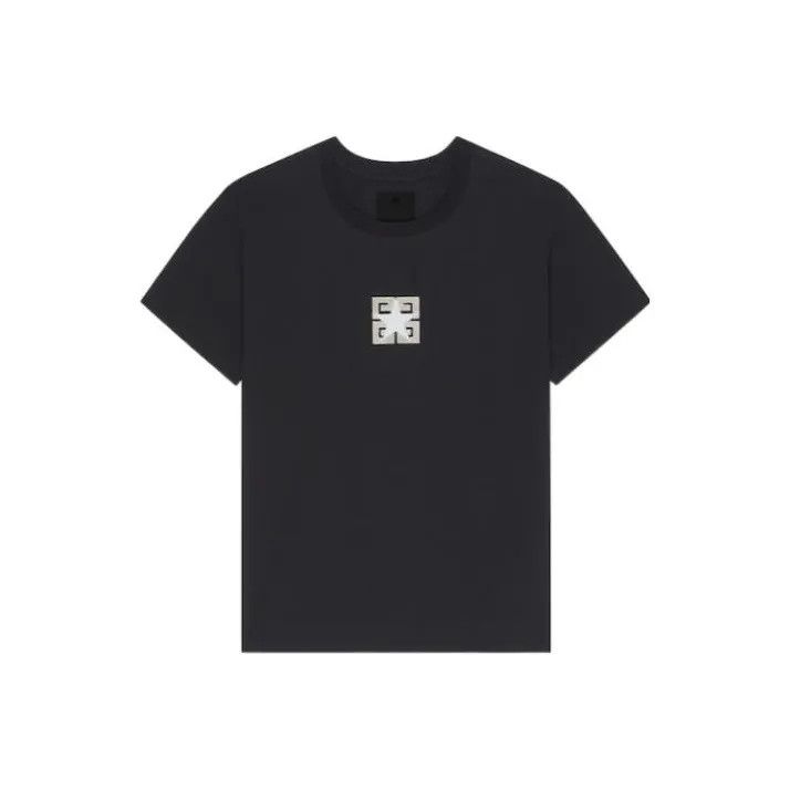 Givenchy Givenchy Black Short Sleeve T-Shirt for Men Size US M / EU 48-50 / 2 - 1 Thumbnail