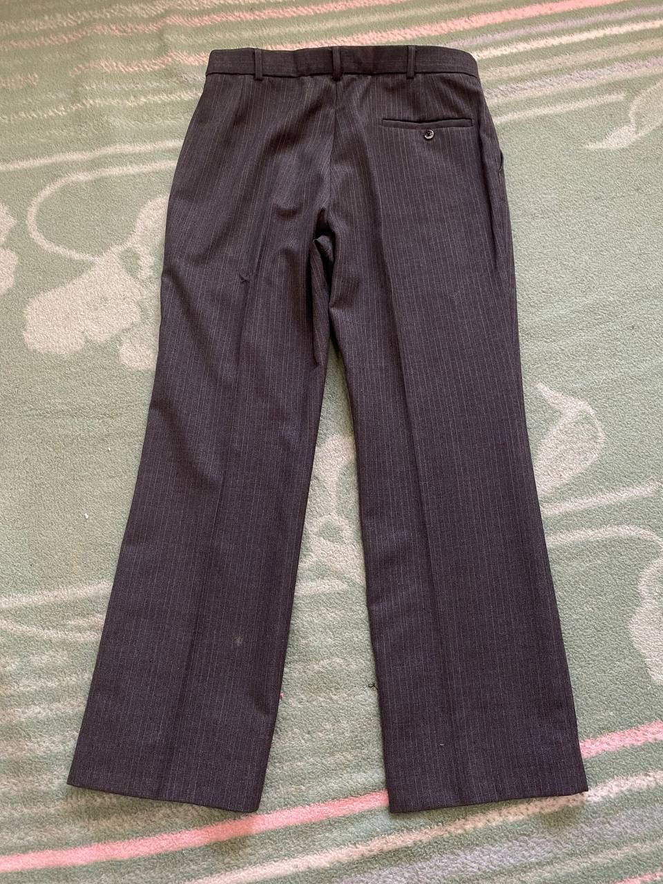 Burberry Vintage Burberrys Two Piece Suit 100% Wool Size 42R - 13 Thumbnail