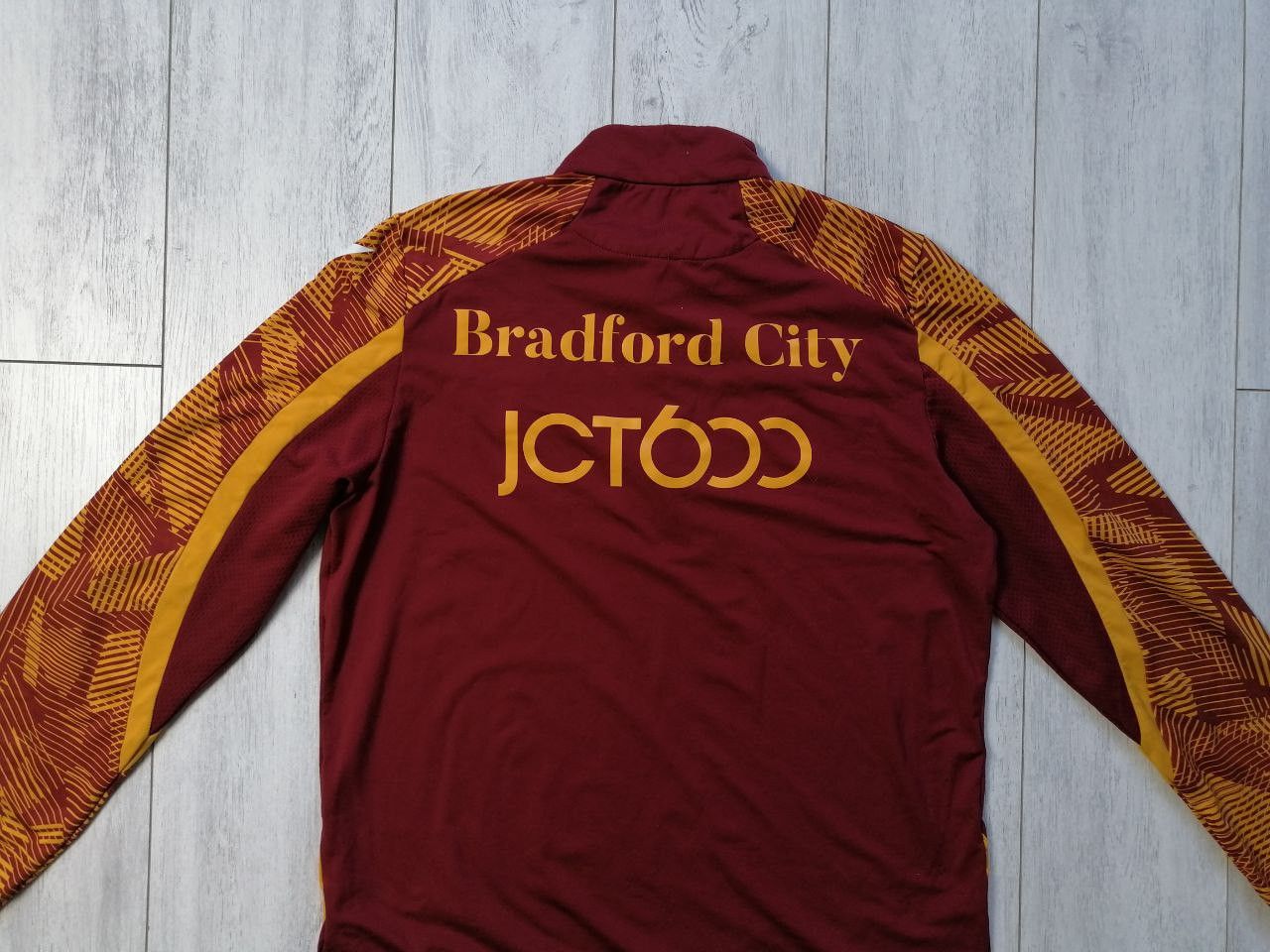 Macron Macron Bradford City 1/4 Zip Sweatshirt Size S Size US S / EU 44-46 / 1 - 5 Thumbnail