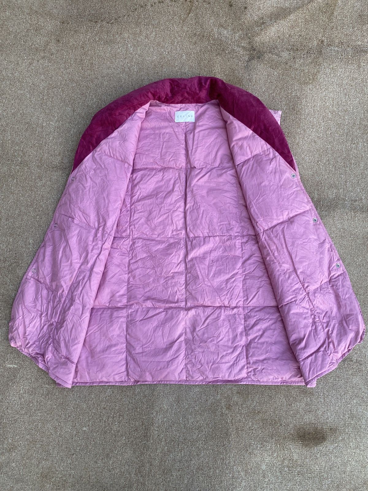 Celine × Hedi Slimane Vintage Celine monogram vest jacket Size US L / EU 52-54 / 3 - 12 Thumbnail