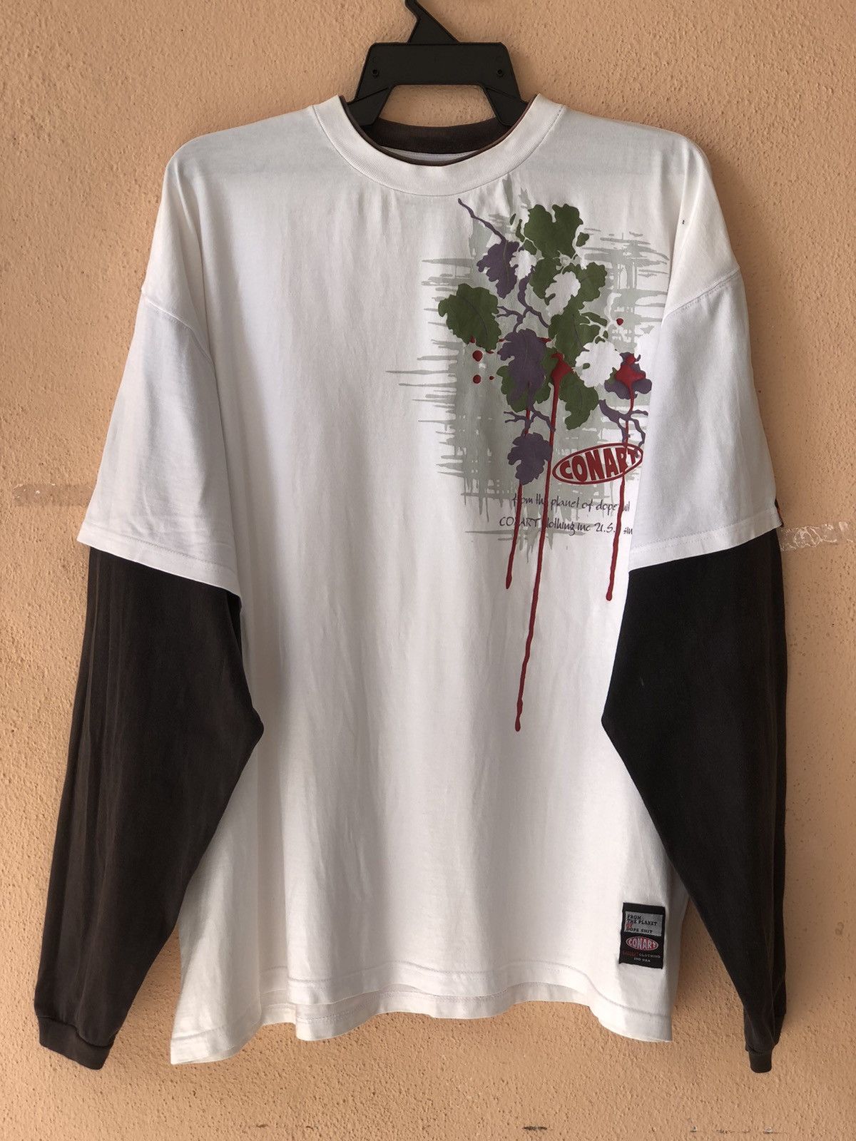 Santa Cruz Skateboards × Vintage Vintage CONART Streetwear LS Shirt Size US XXL / EU 58 / 5 - 1 Thumbnail