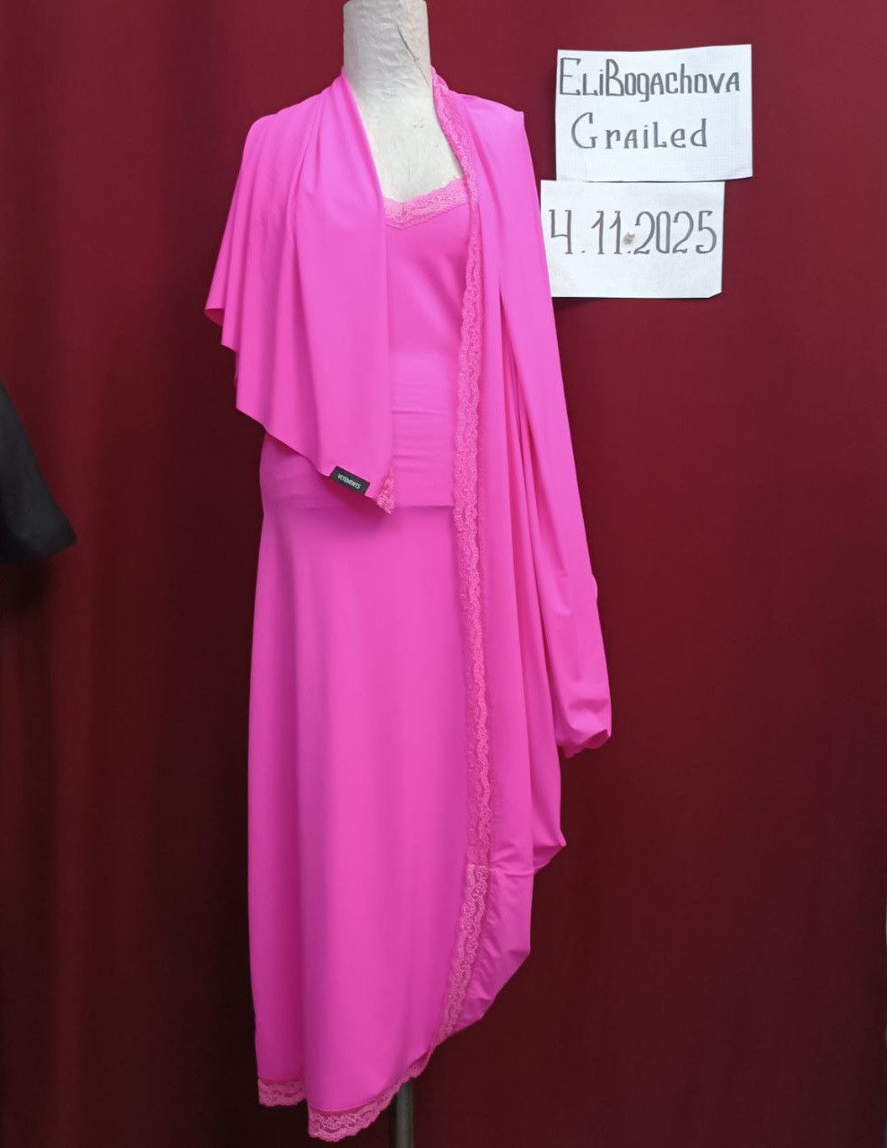 Vetements Pink Garment Vetements Dress Size S / US 4 / IT 40 - 1 Thumbnail