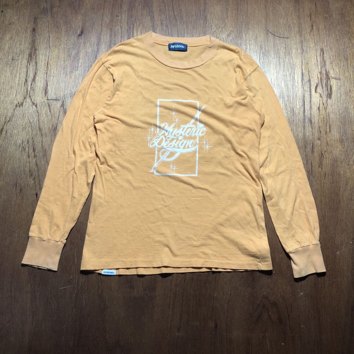 Hysteric Glamour × Japanese Brand × Vintage Hysteric Glamour Long Sleeve T-Shirt “Hysteric Design” Size US S / EU 44-46 / 1 - 1 Thumbnail