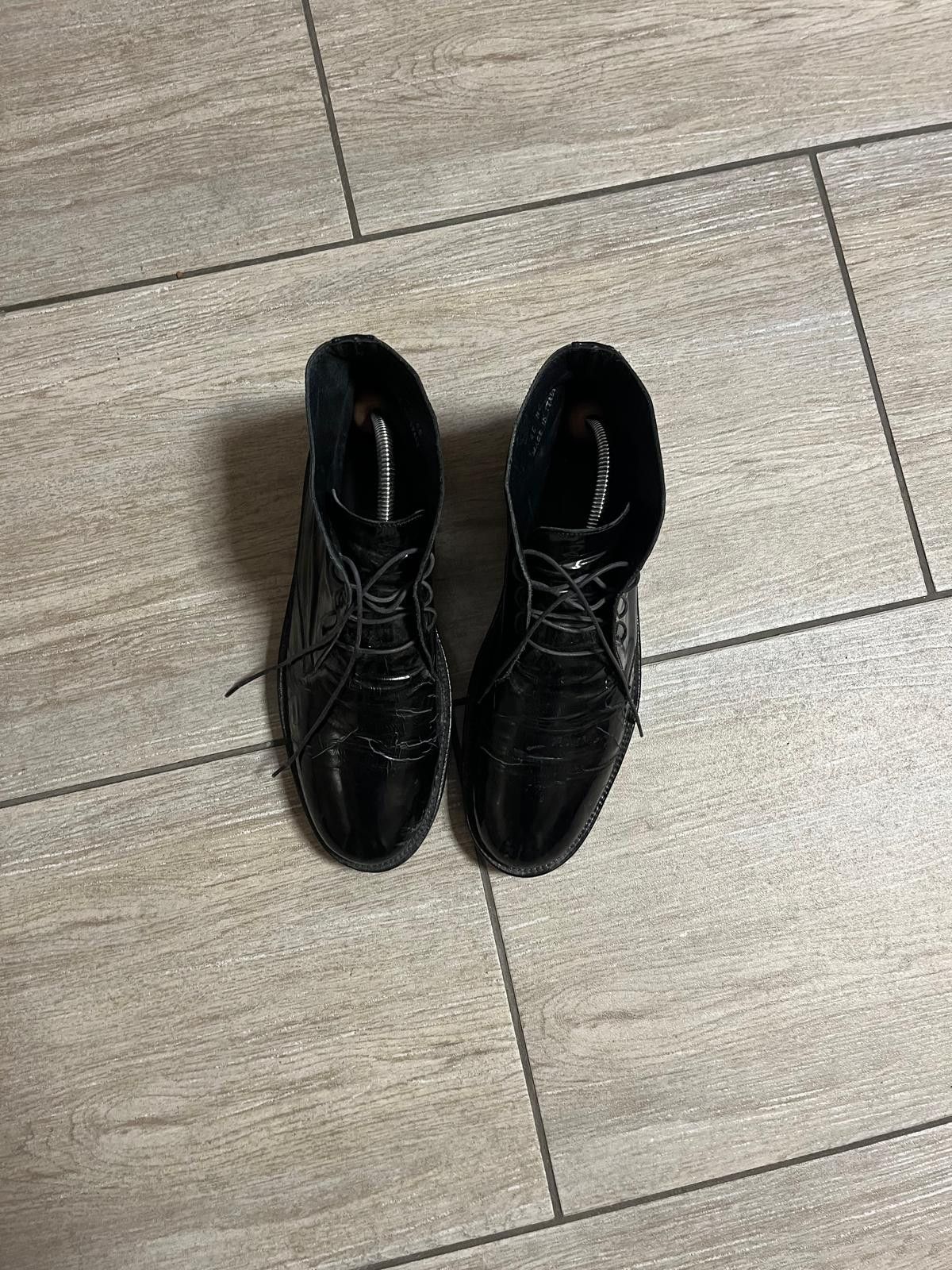 Dior AW/03 Luster Mid Boots Patent Leather Size US 7 / EU 40 - 2 Thumbnail