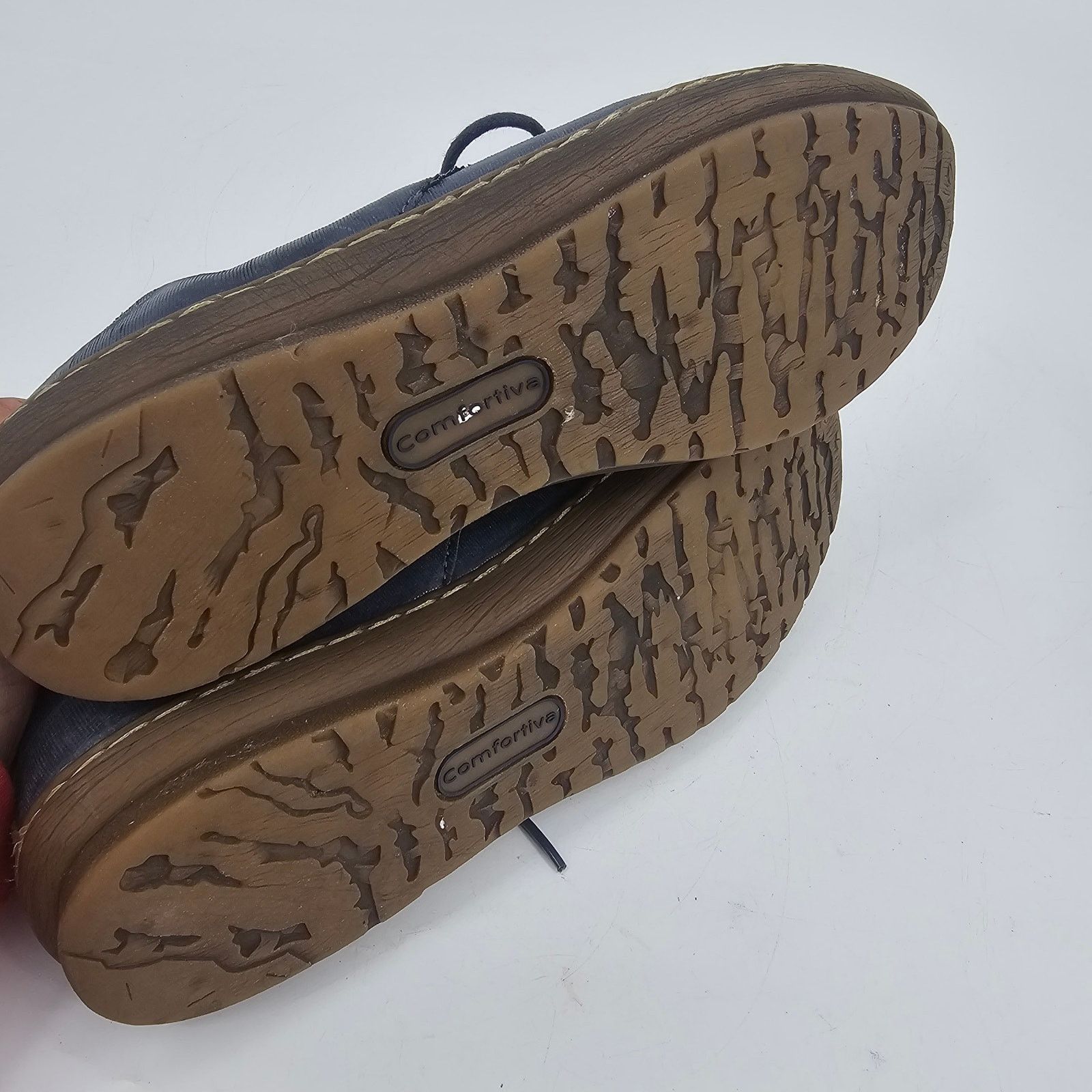 Other Comfortiva Fielding Oxford Navy Smooth Leather Shoe 8.5 Size US 8.5 / IT 38.5 - 7 Thumbnail