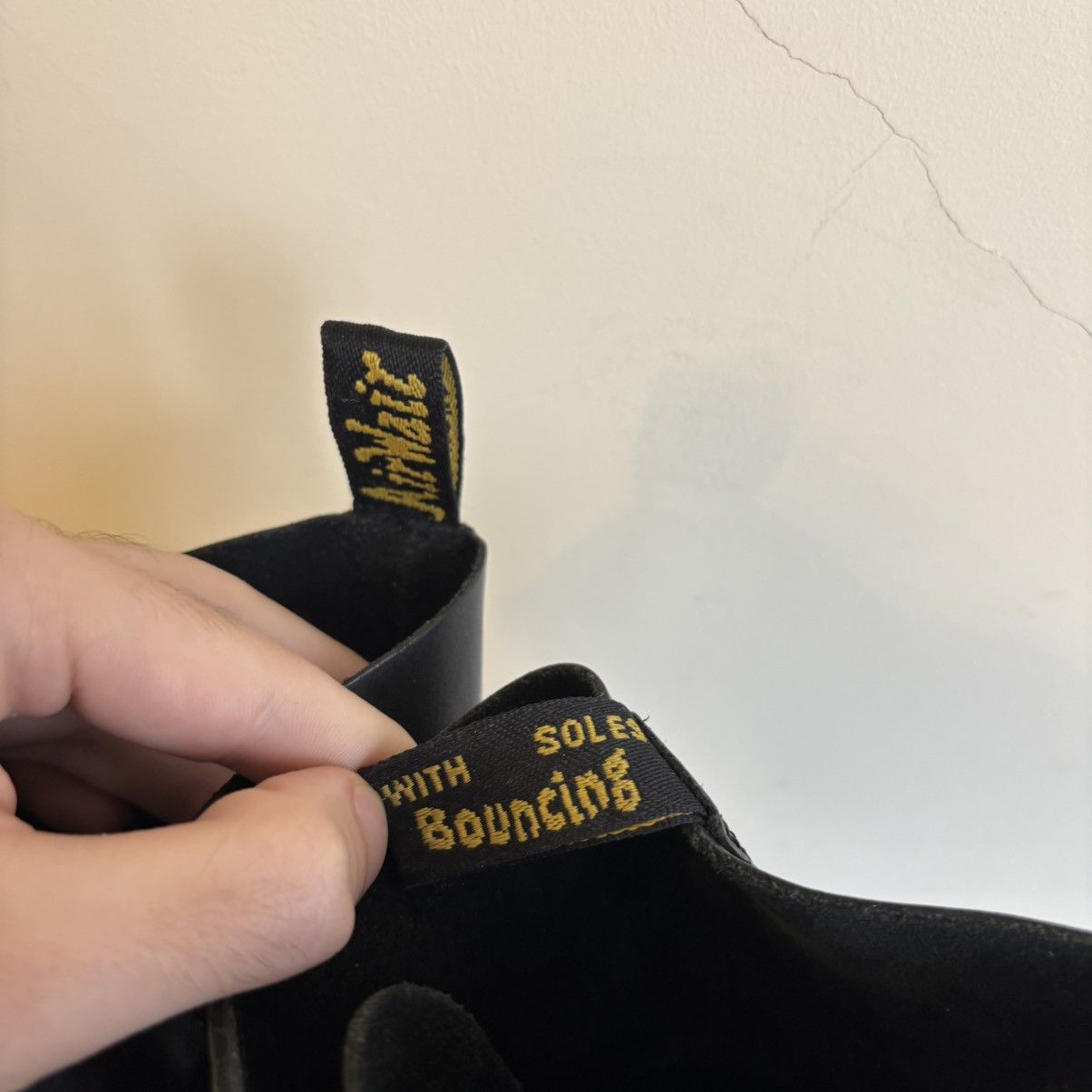 Dr. Martens Dr. Martens Bratz Black Chesney Leather Flared Heel Boots Size US 10.5 / IT 40.5 - 9 Thumbnail