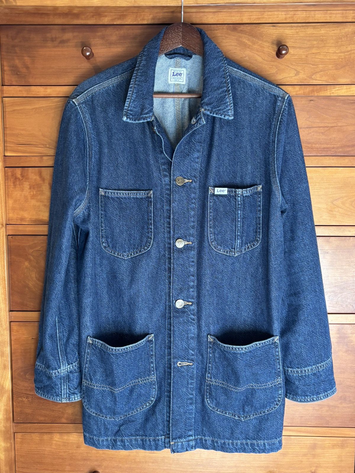 Lee Vintage Lee’s Blue Denim Coverall Jacket Size Medium Size US M / EU 48-50 / 2 - 1 Thumbnail