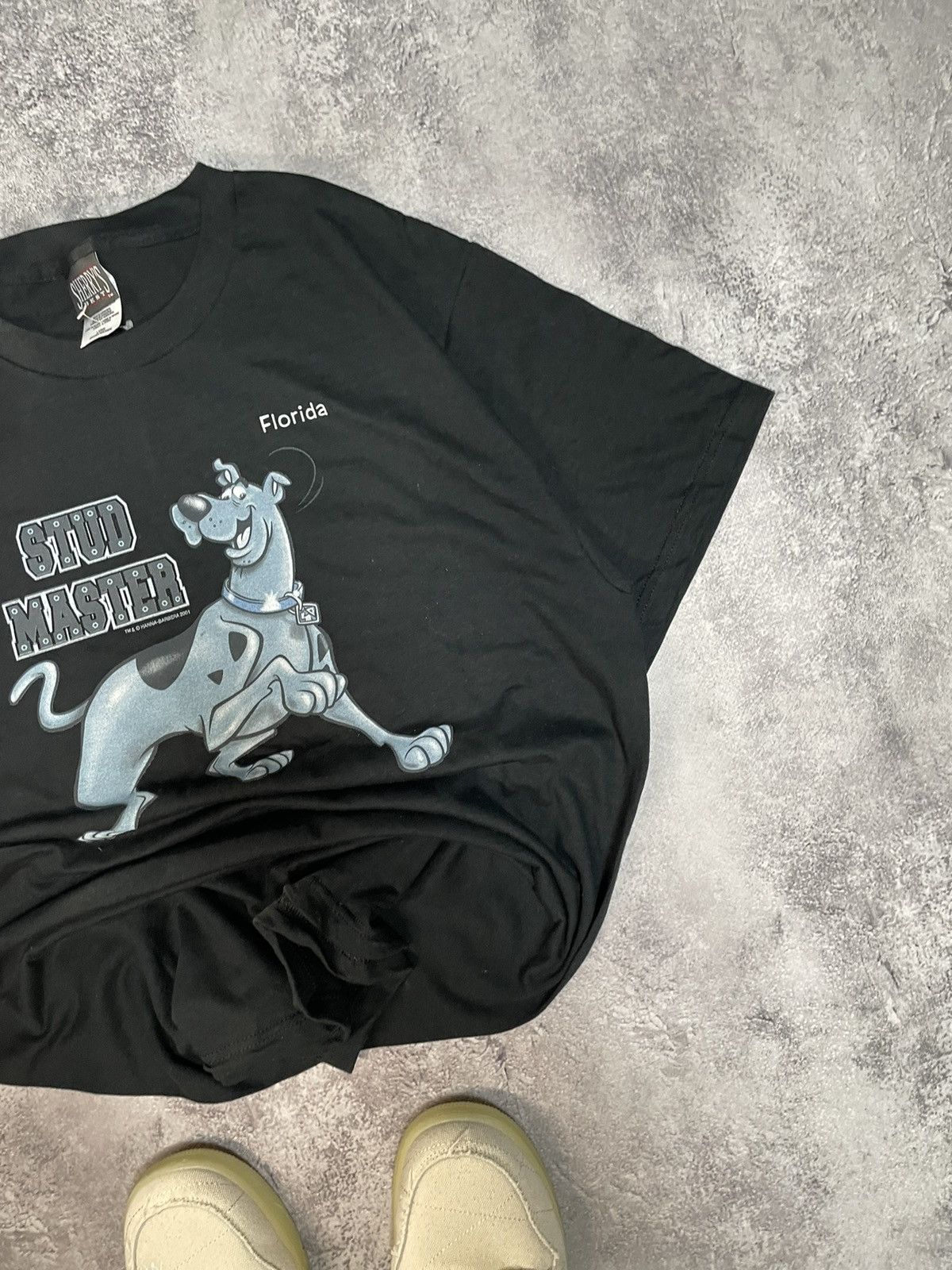 Cartoon Network Vintage 90s Scooby Doo Florida Printed Movie T Shirt Size US L / EU 52-54 / 3 - 2 Thumbnail