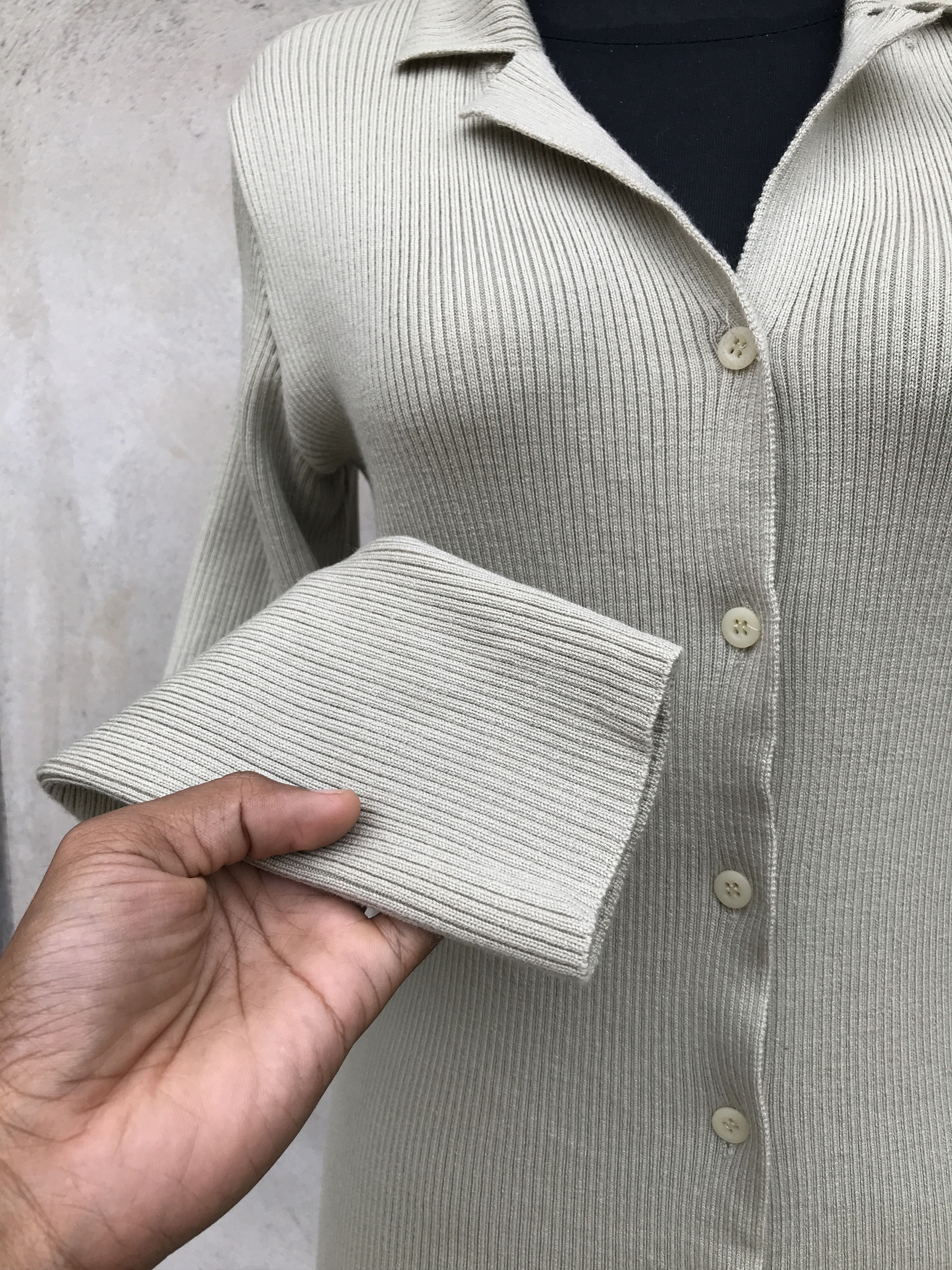 Giorgio Armani Vintage armani jeans wool shirt Size XS / US 0-2 / IT 36-38 - 4 Thumbnail