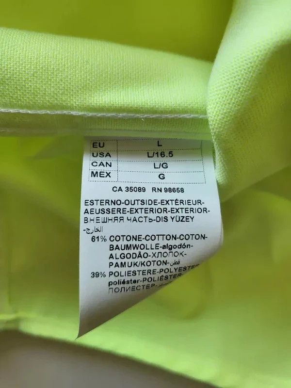 Paul & Shark RRP330€ PAUL&SHARK sz L SOLID LONG SLEEVES NEW NEON NEW Size US L / EU 52-54 / 3 - 4 Thumbnail