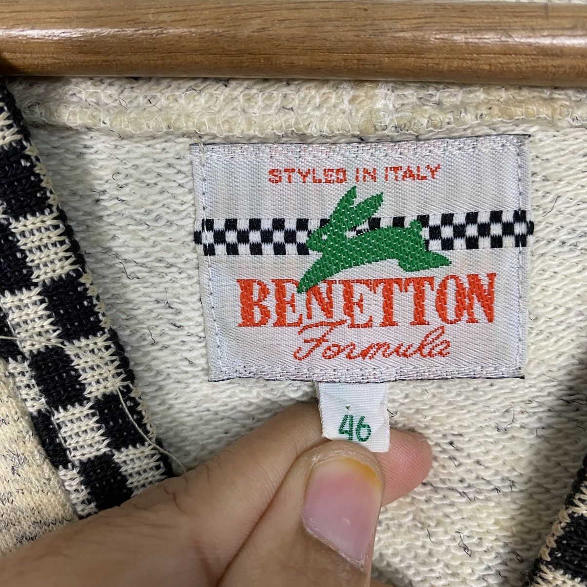 United Colors Of Benetton 📌Benetton Formula 1 Styled in Italy Hoodie Big Logo Design Size US S / EU 44-46 / 1 - 17 Thumbnail
