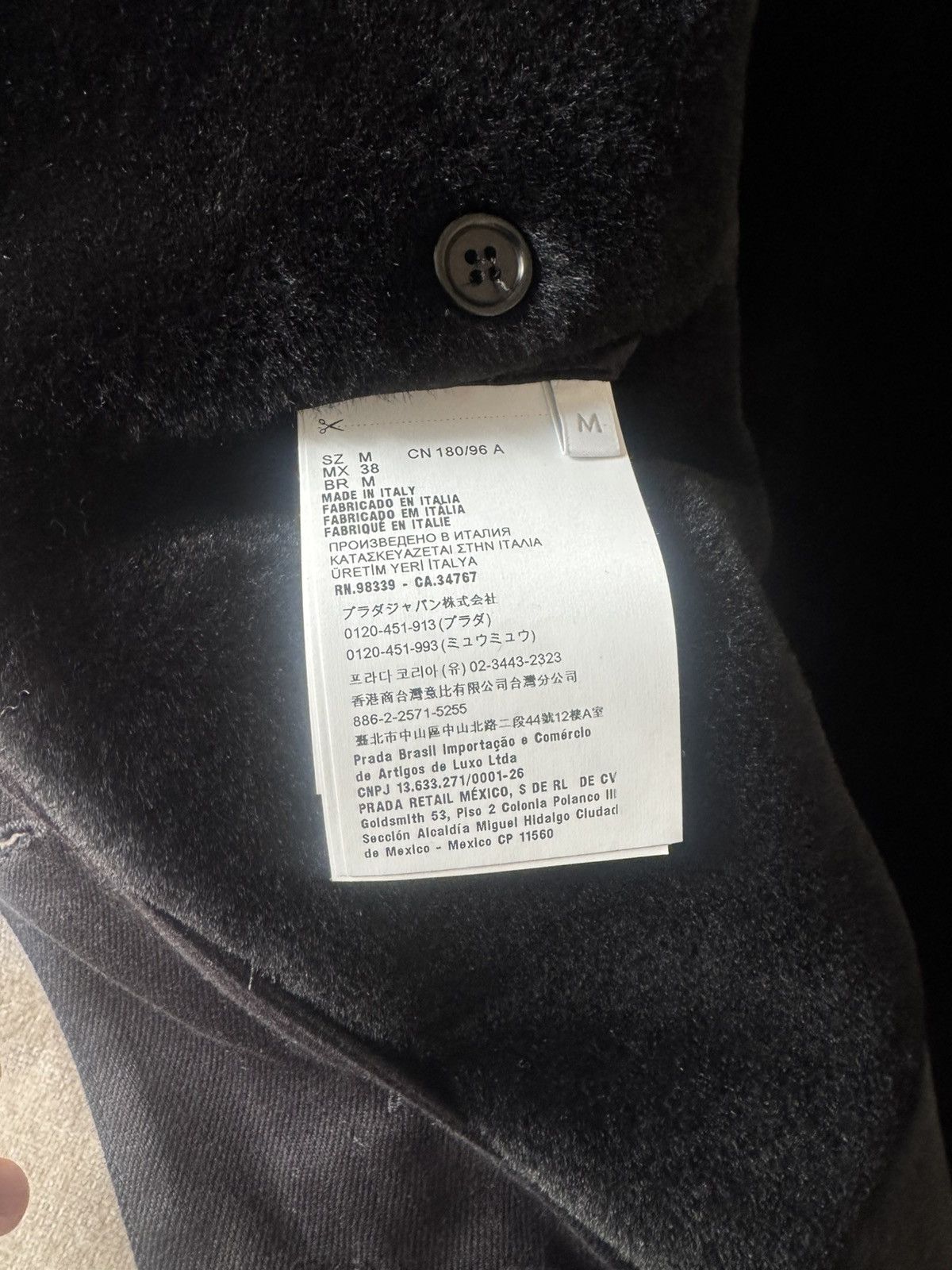 Prada Denim jacket Prada with fourrure Size US M / EU 48-50 / 2 - 5 Thumbnail