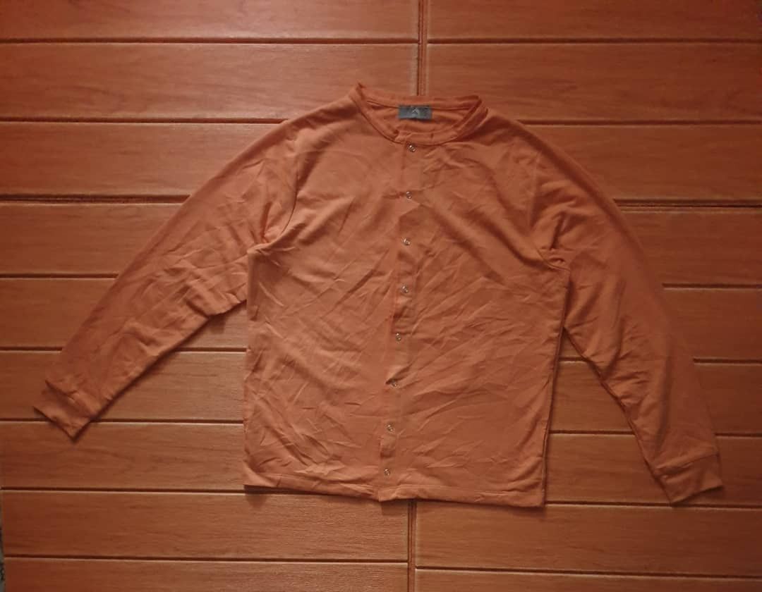 Japanese Brand Fieldcore orange colour shirt Size US M / EU 48-50 / 2 - 1 Thumbnail