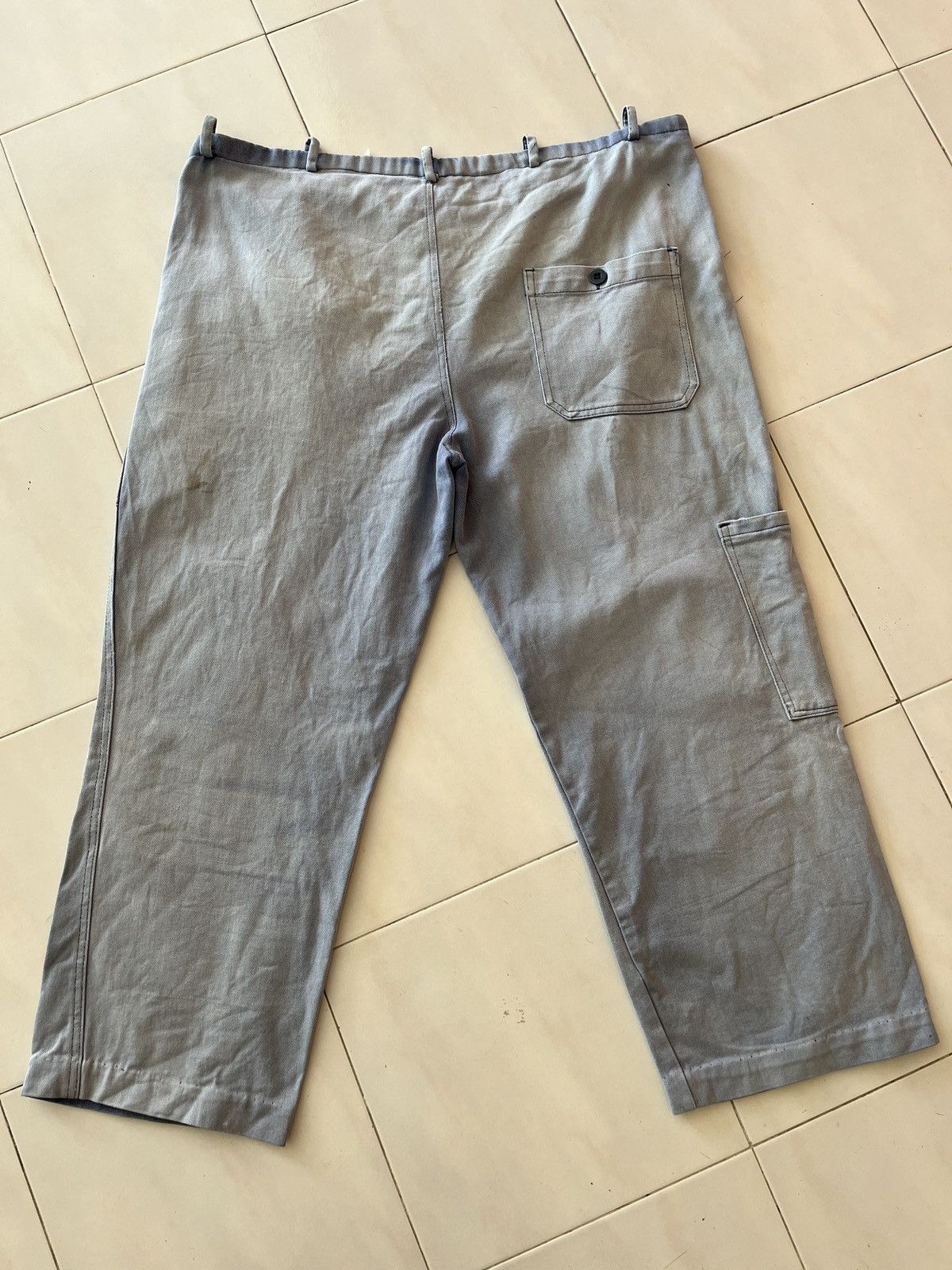 Le Laboureur 1950s - 60s Vintage French Work Pants Size US 41 - 17 Thumbnail