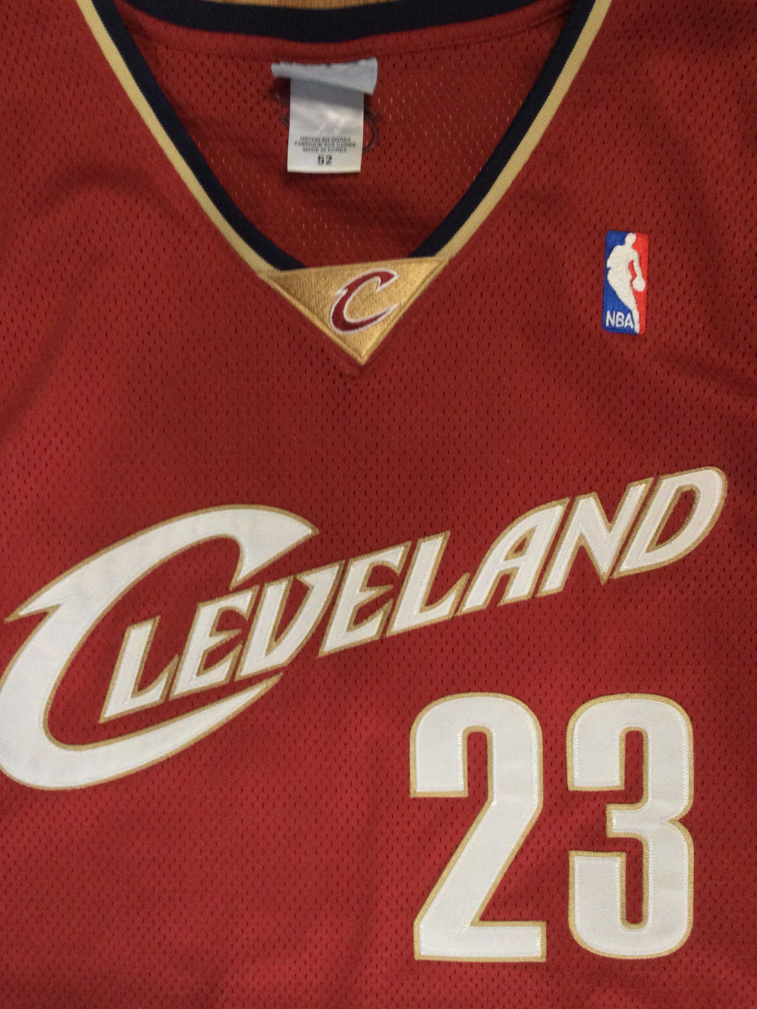 Reebok Authentic Cleveland Cavaliers LeBron James Reebok NBA Jersey Size US XXL / EU 58 / 5 - 4 Thumbnail