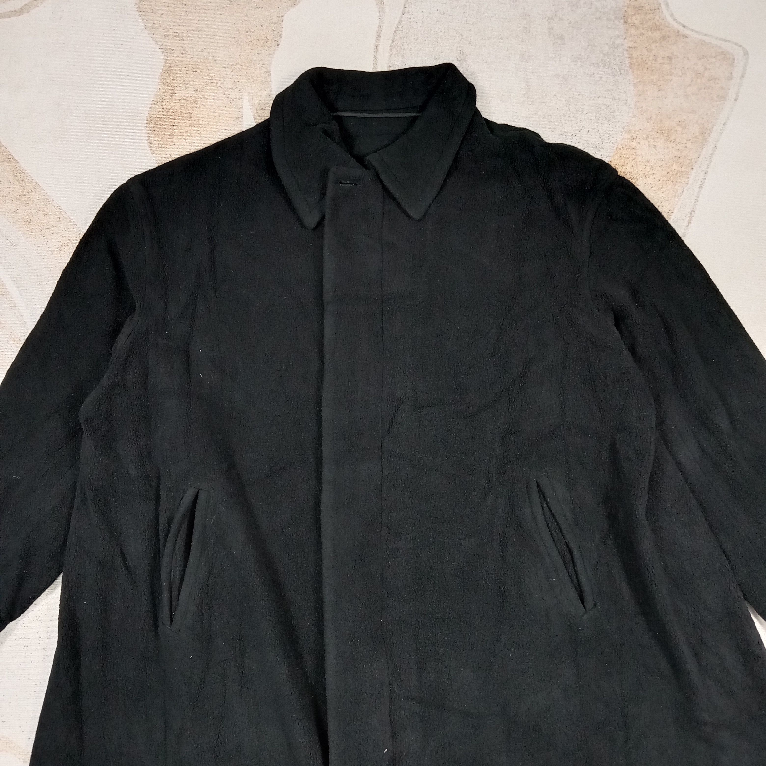 Y's Y's by Yohji Yamamoto Overcoat Heavy Jacket C284N1 Size US XXL / EU 58 / 5 - 2 Thumbnail