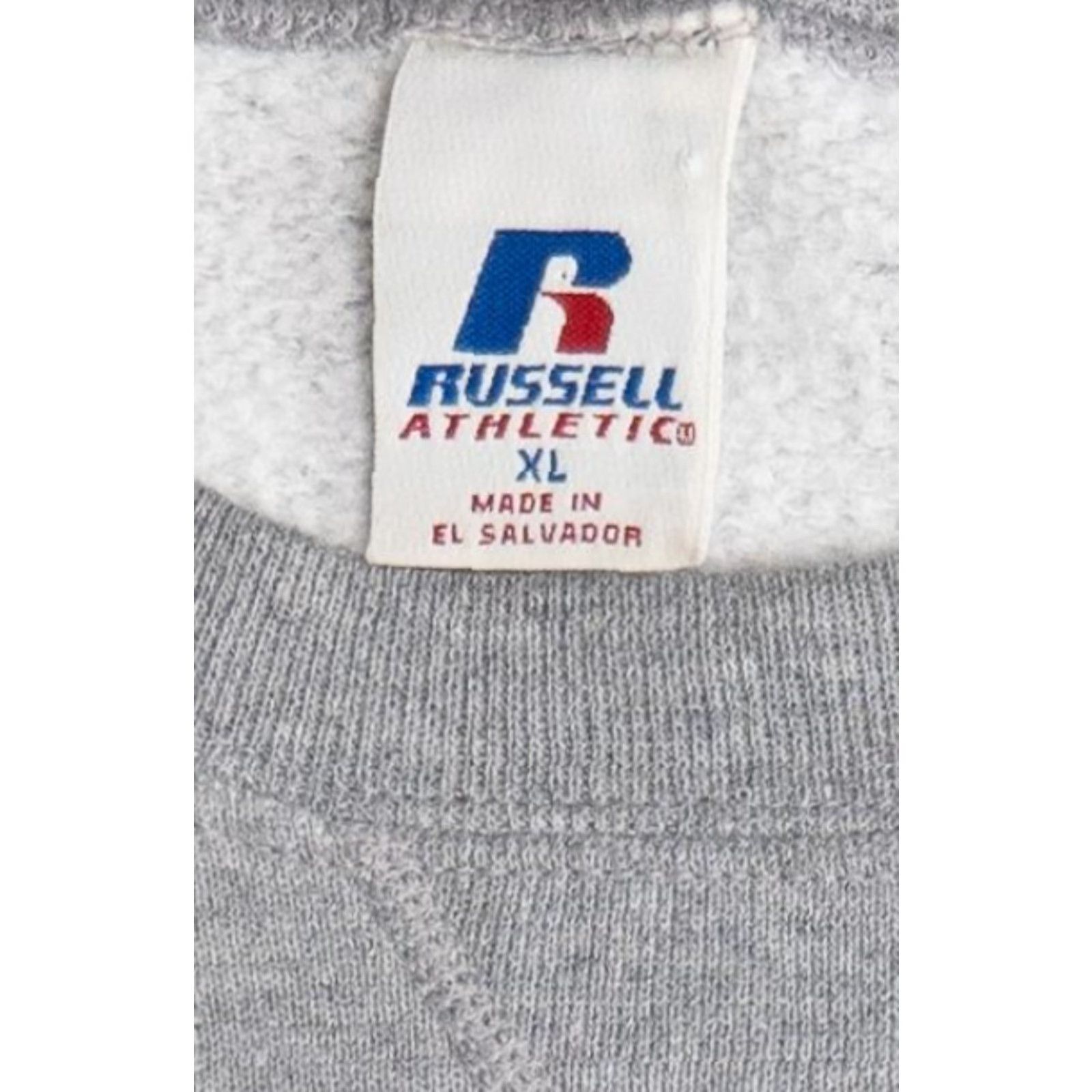 Russell Athletic VINTAGE DeLaSalle High School Sweatshirt Russell Athletic X-Large Grey Cotton / Polyester Long Sleeve 2000s Mens Women Boys Girls Size US XL / EU 56 / 4 - 5 Thumbnail