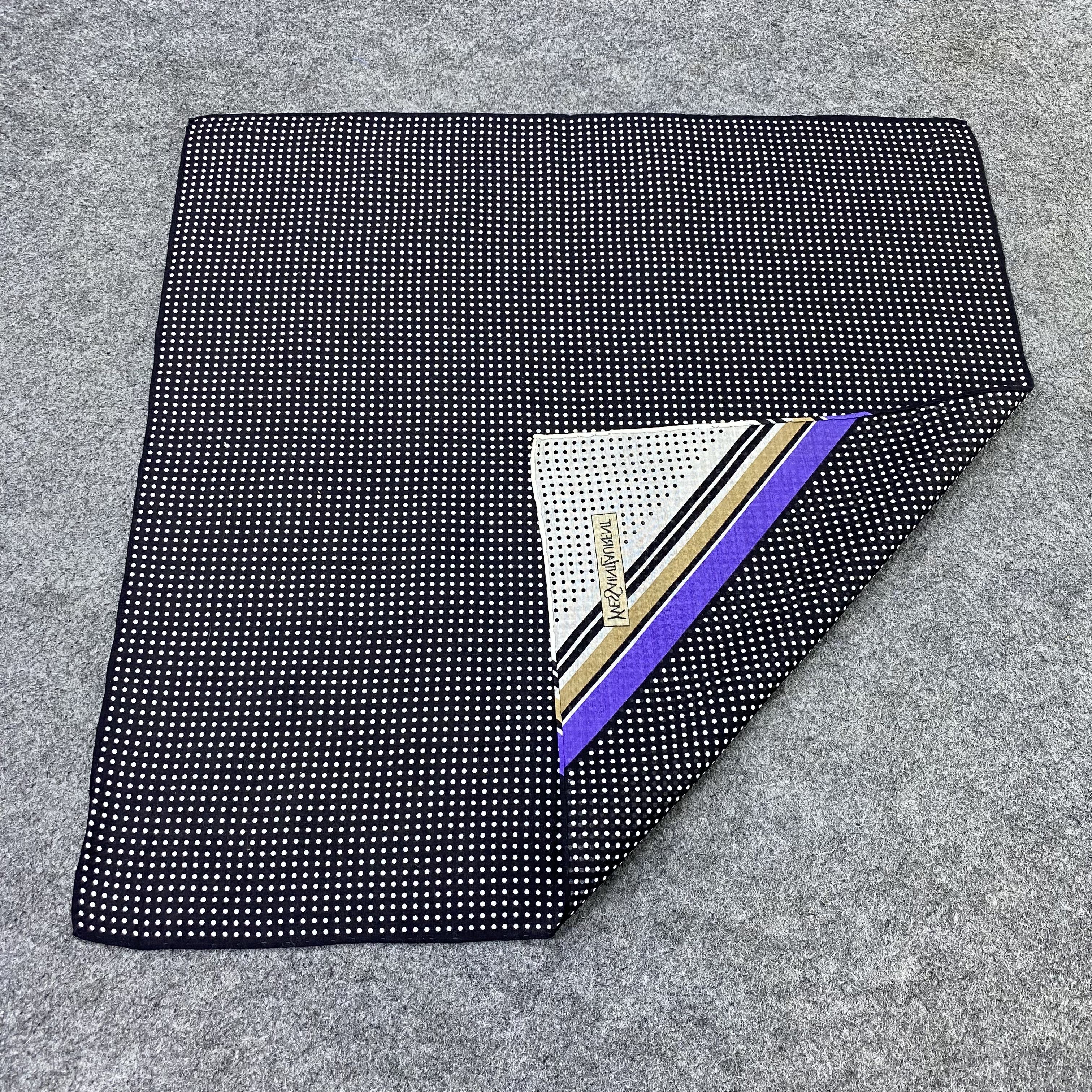 Yves Saint Laurent Yves Saint Laurent Handkerchief / Bandana /Neckerchief-B2094 Size ONE SIZE - 5 Thumbnail