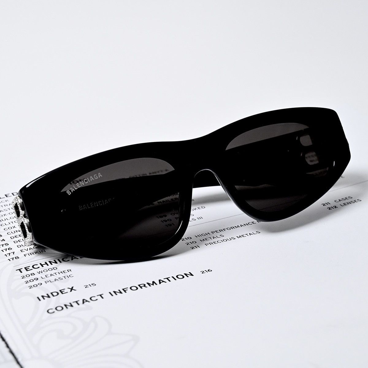 Balenciaga BALENCIAGA BB0095S 018 SUNGLASSES Size ONE SIZE - 11 Thumbnail