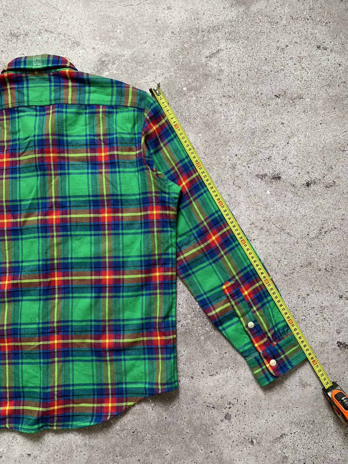 Polo Ralph Lauren × RRL Ralph Lauren × Ralph Lauren NEW Polo Ralph Lauren Plaid Flannel Overshirt Size US L / EU 52-54 / 3 - 9 Thumbnail
