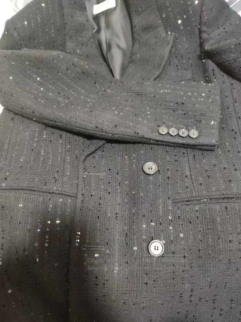 Saint Laurent Paris Saint Laurent Paris Sequin Double Breasted Jacket Size US M / EU 48-50 / 2 - 7 Thumbnail