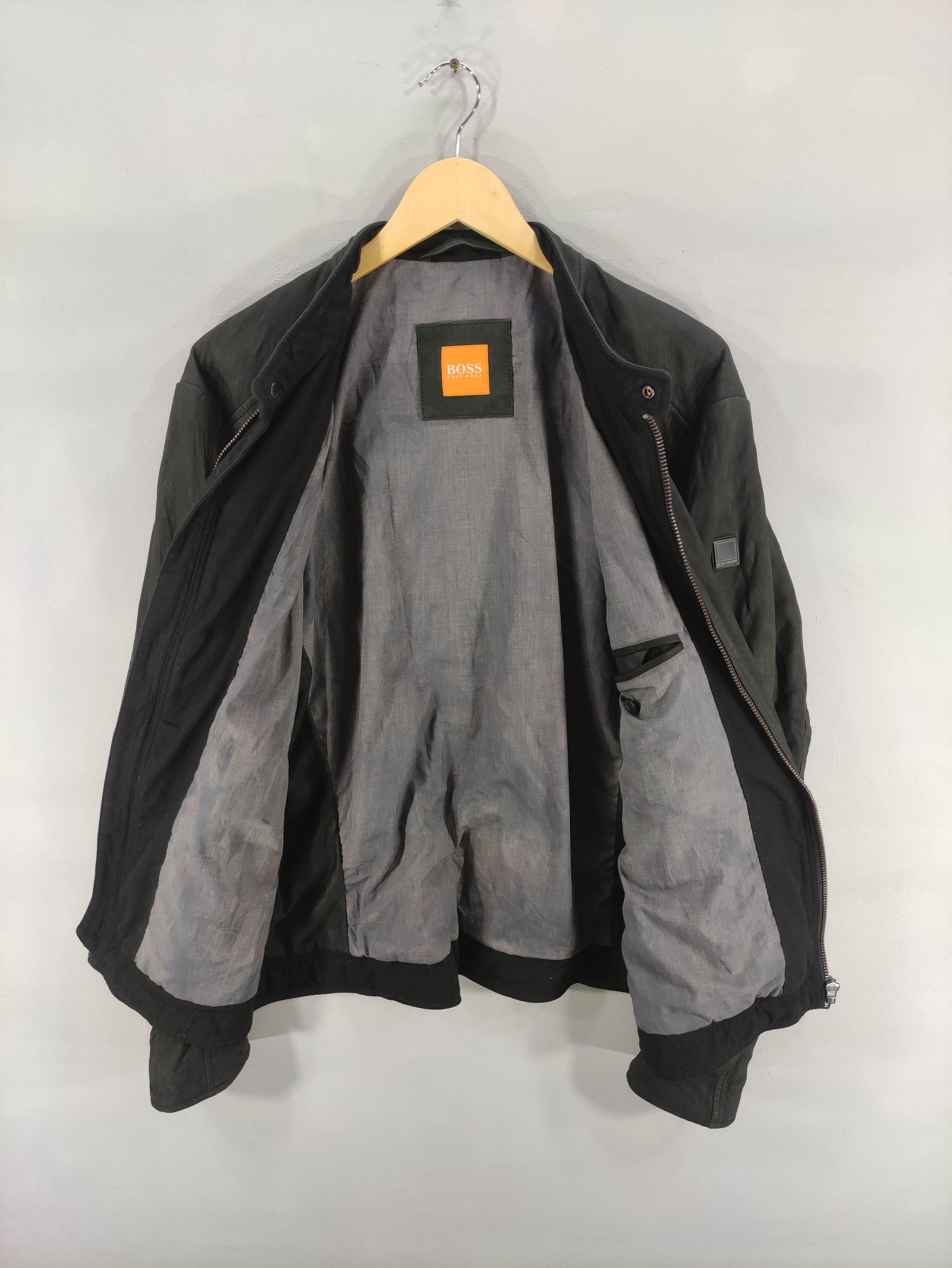 Hugo Boss Vintage Hugo Boss Sheepskin Leather Jacket Zipper Size US L / EU 52-54 / 3 - 5 Thumbnail