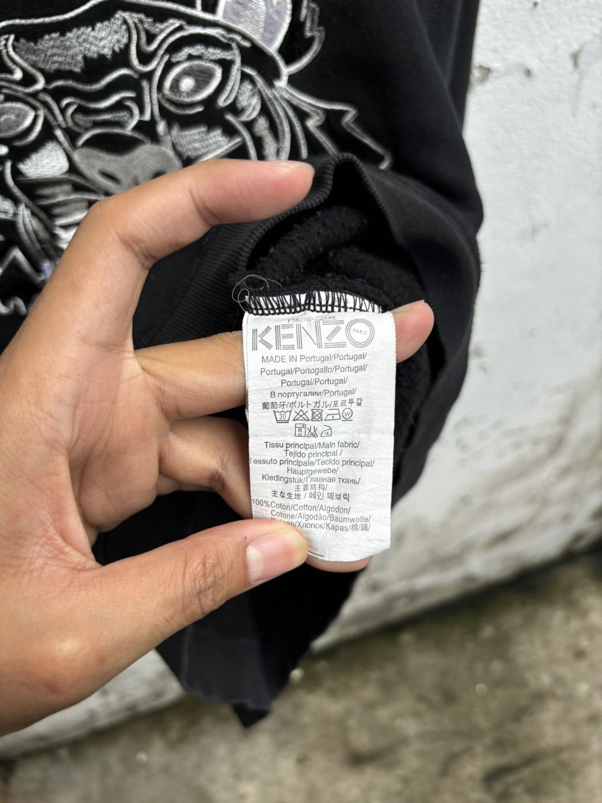 Kenzo Faded KENZO PARIS Sweatshirt Cropped Size US S / EU 44-46 / 1 - 5 Thumbnail