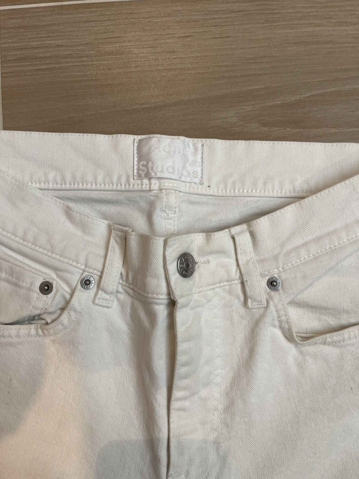 Acne Studios Acne Studios white jeans Size US 30 / EU 46 - 2 Thumbnail