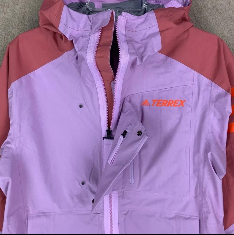 Adidas Adidas - Women's Terrex Xploric Rain.Rdy Hiking Jacket Size S / US 4 / IT 40 - 5 Thumbnail